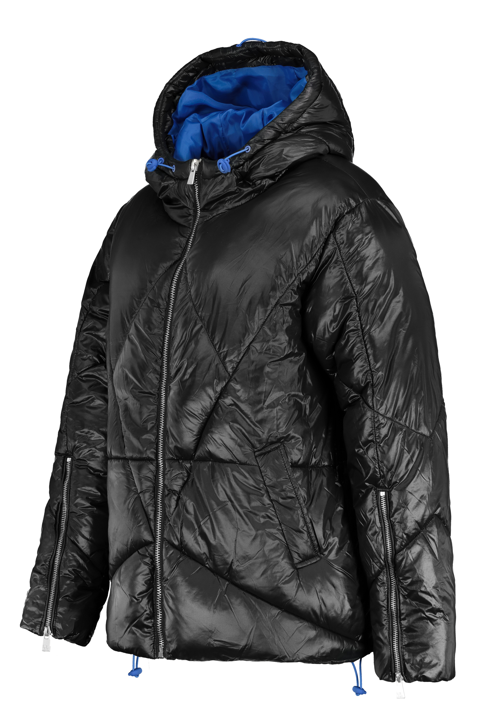 D50048X44517A2_24000_S1.jpg Steppjacke mit Kapuze und Reißverschluss für kühles Wetter