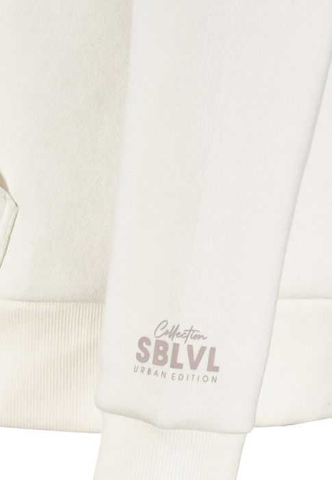 Sublevel Sublevel Hoodie mit Frontprint und Kapuze für Herren – Weiß, Bild 6