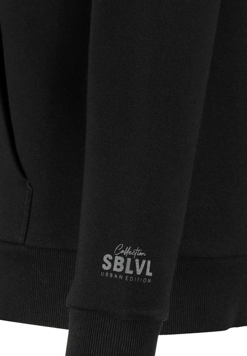 Sublevel Sublevel Hoodie mit Frontprint und Kapuze für Herren – Schwarz, Bild 6