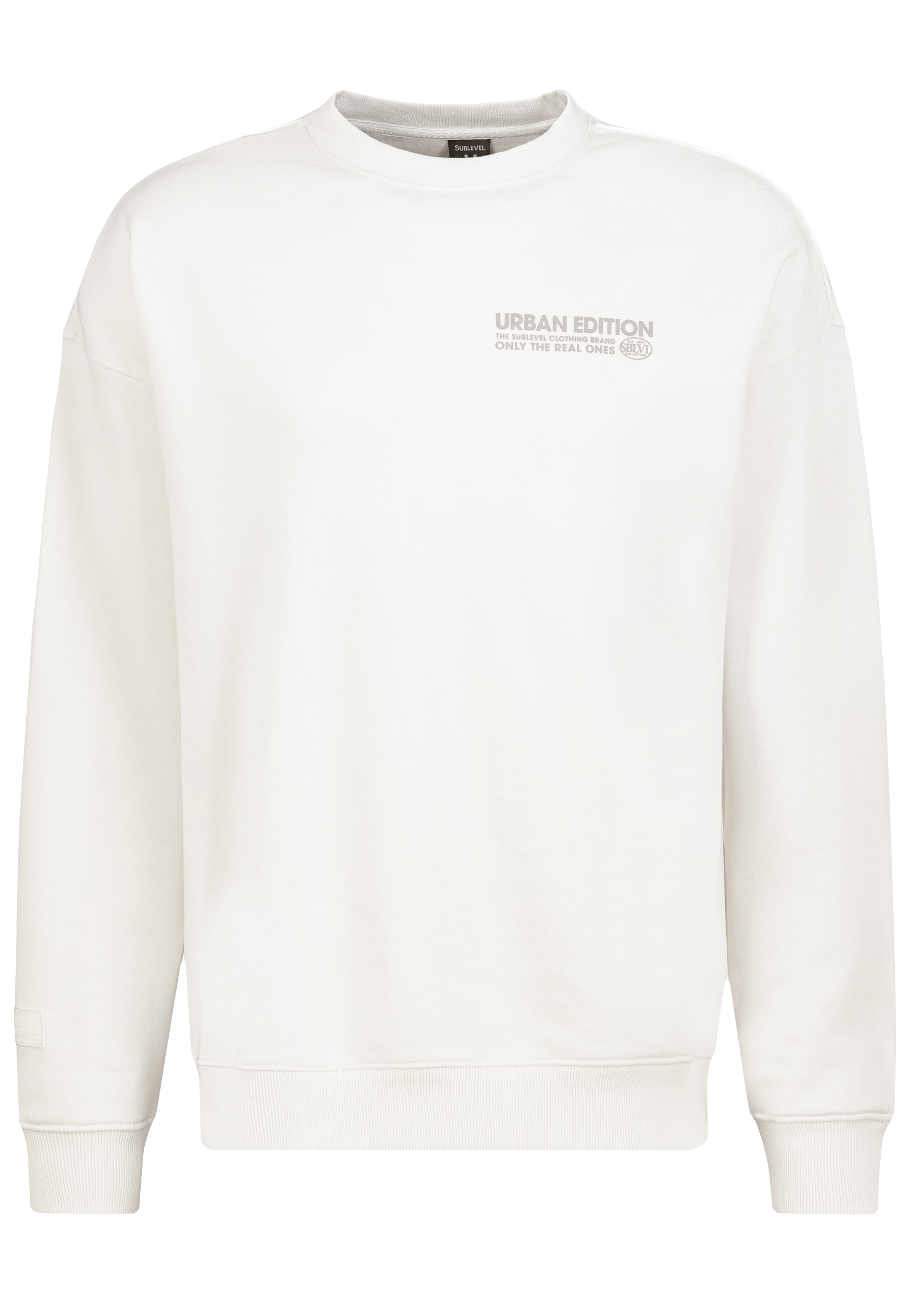 H10608BC21493A1NO_22000_V.jpg Urban Edition Sweatshirt Rundhals mit Rippblende