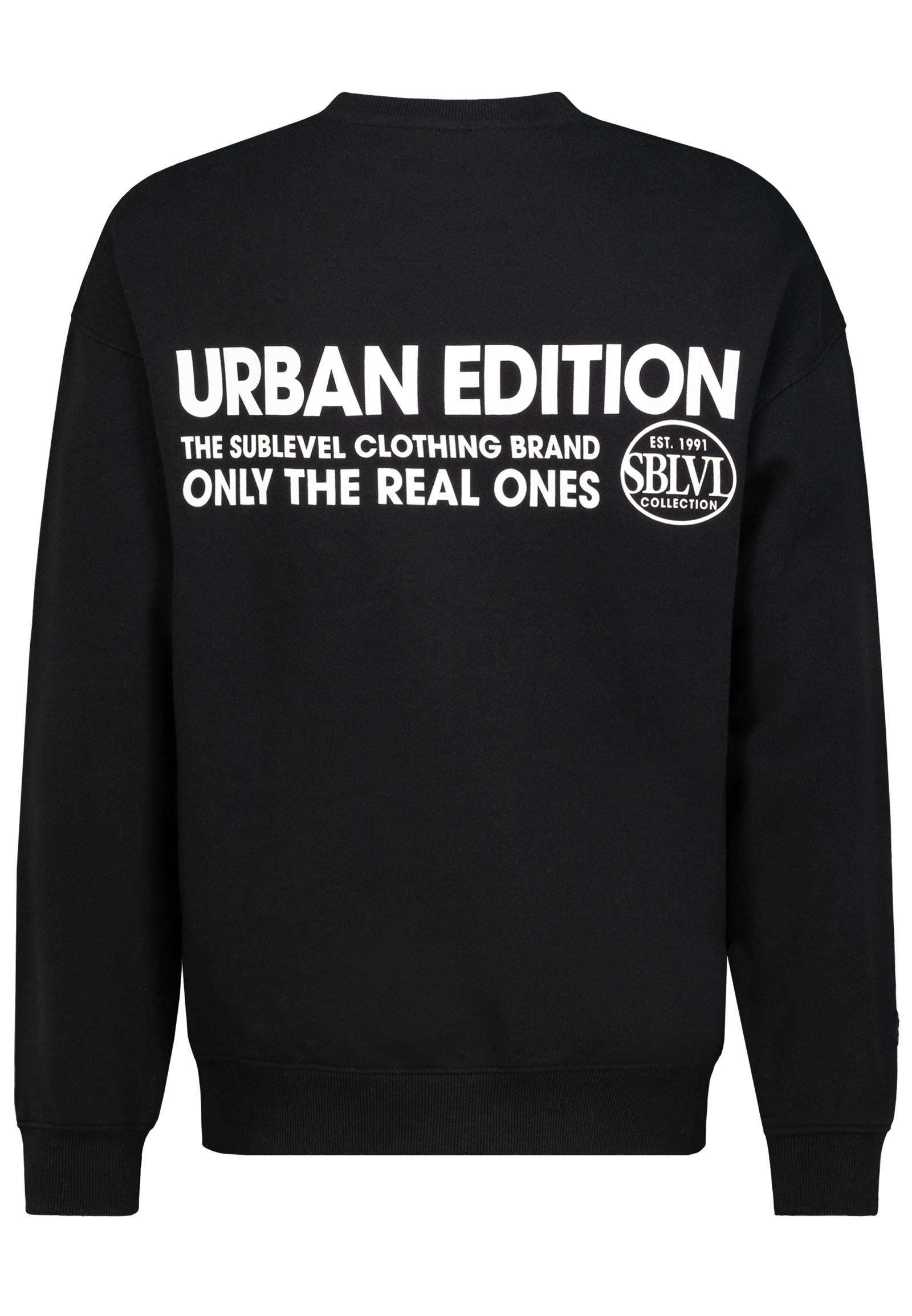 H10608BC21493A3NO_24000_H.jpg Urban Edition Sweatshirt Rundhals mit Rippblende