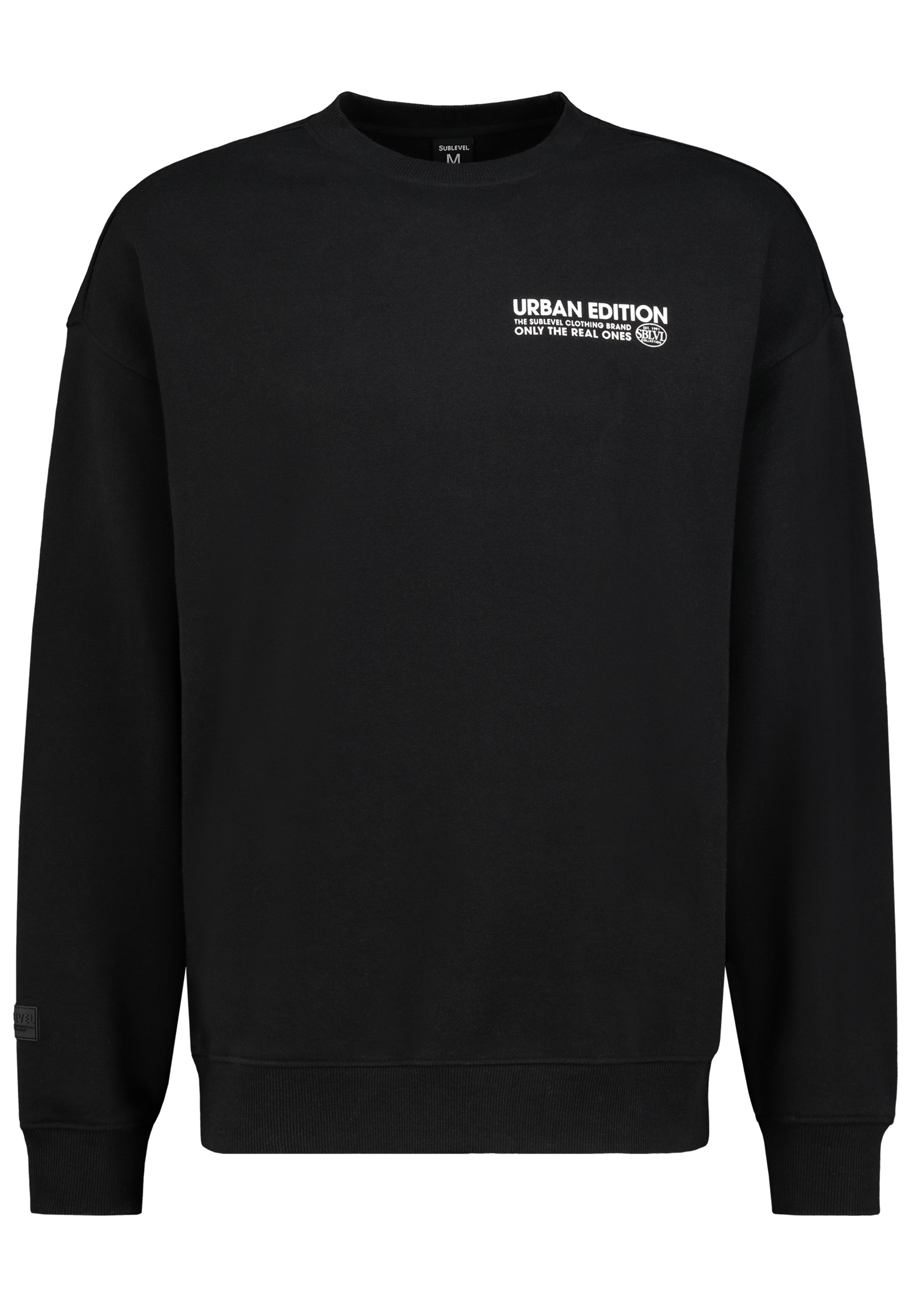 H10608BC21493A3NO_24000_V.jpg Urban Edition Sweatshirt Rundhals mit Rippblende