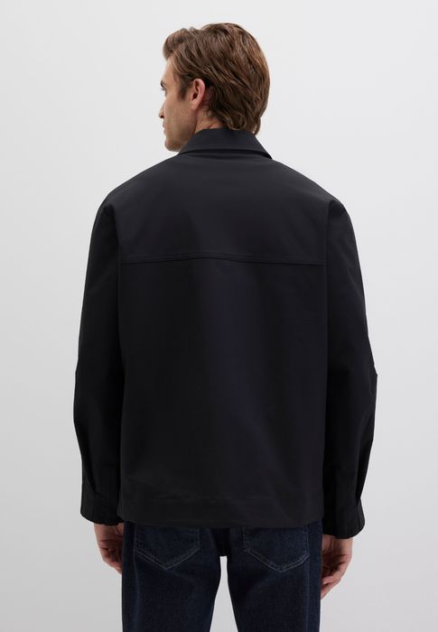 Mavi mavi Vielseitige moderne Jacke mit Brusttaschen und Kragen – Schwarz, Bild 5
