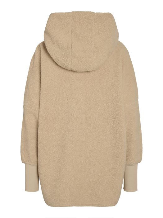 Noisy May NOISY MAY Strickjacke Teddy Oversized mit Kapuze – Creme, Bild 4