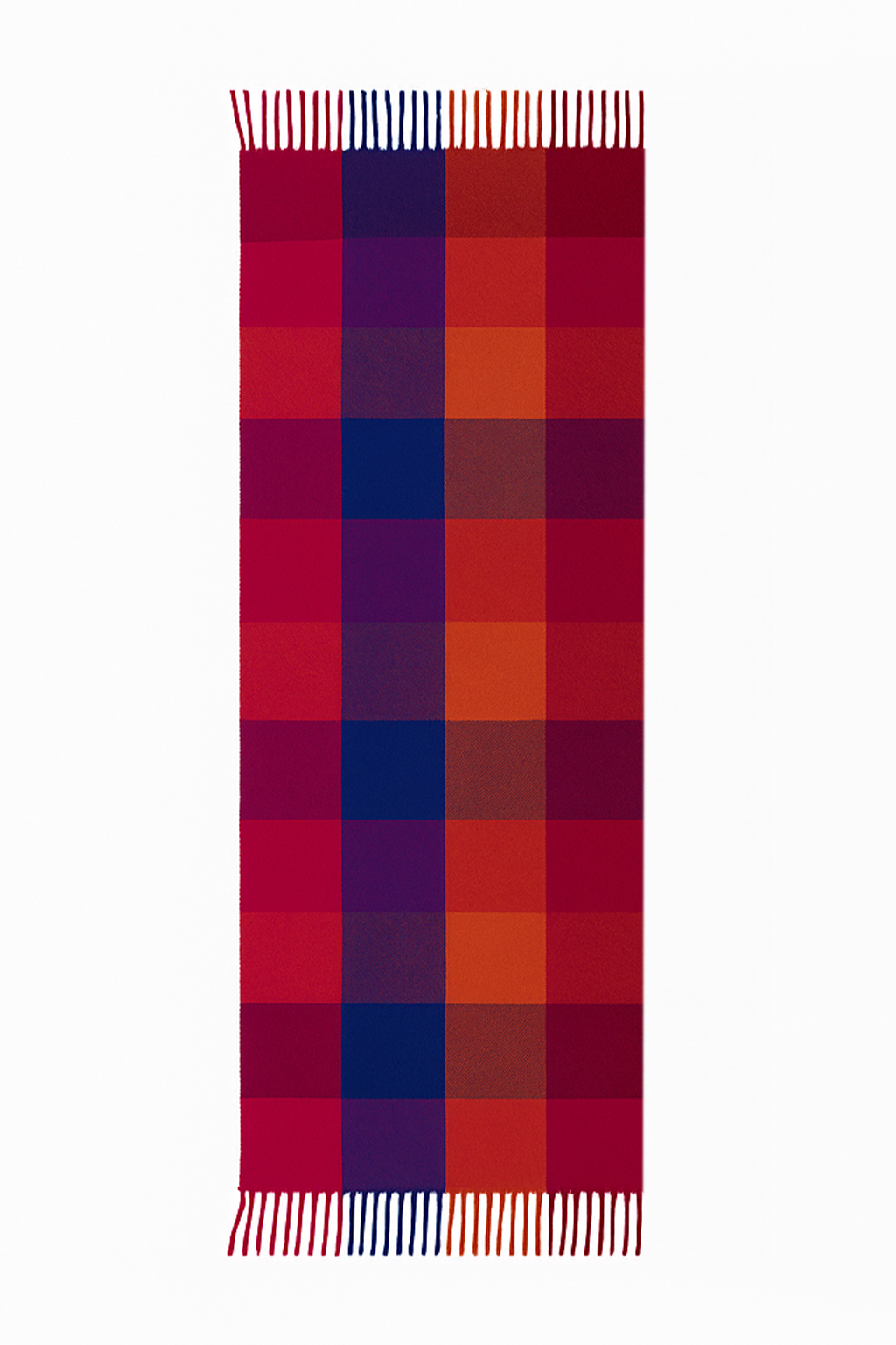 Eleganter Kaschmir-Schal mit Fransen und geometrischem Muster Weich Modisch Eleganter Kaschmir-Schal mit Fransen und geometrischem Muster Weich Modisch