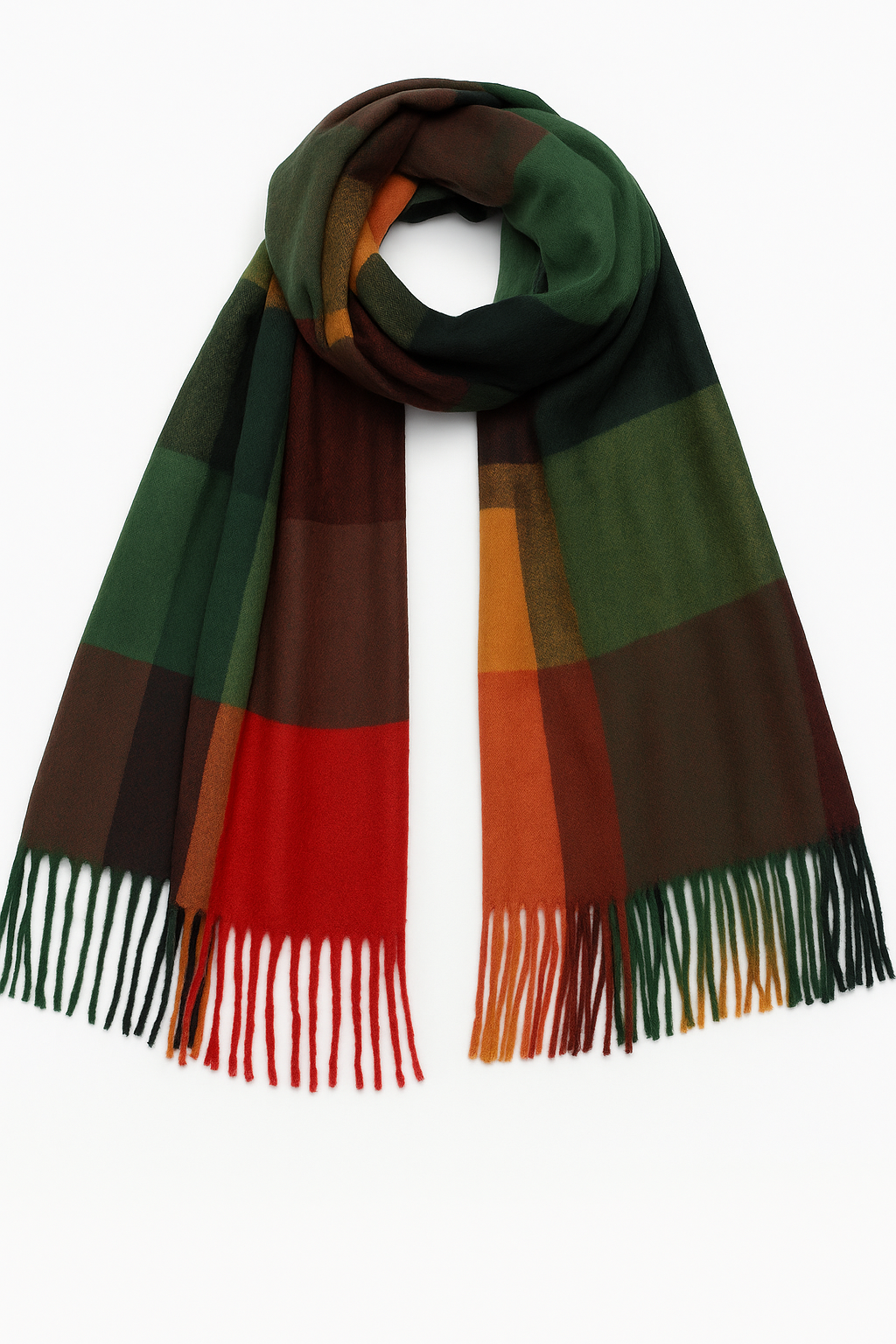 Eleganter Kaschmir-Schal mit Fransen und geometrischem Muster Weich Modisch Eleganter Kaschmir-Schal mit Fransen und geometrischem Muster Weich Modisch