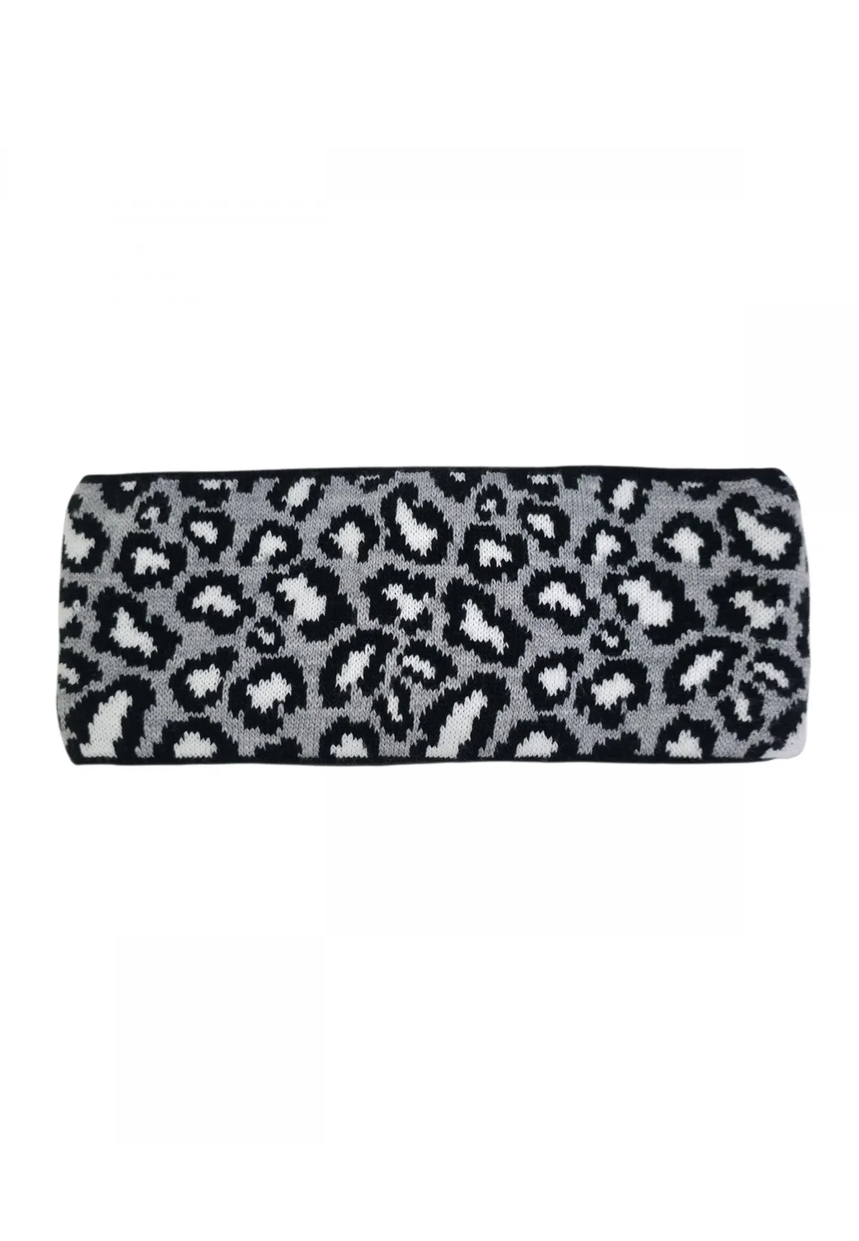 Leop-Print Stirnband aus Strick Modisch Warm Leop-Print Stirnband aus Strick Modisch Warm