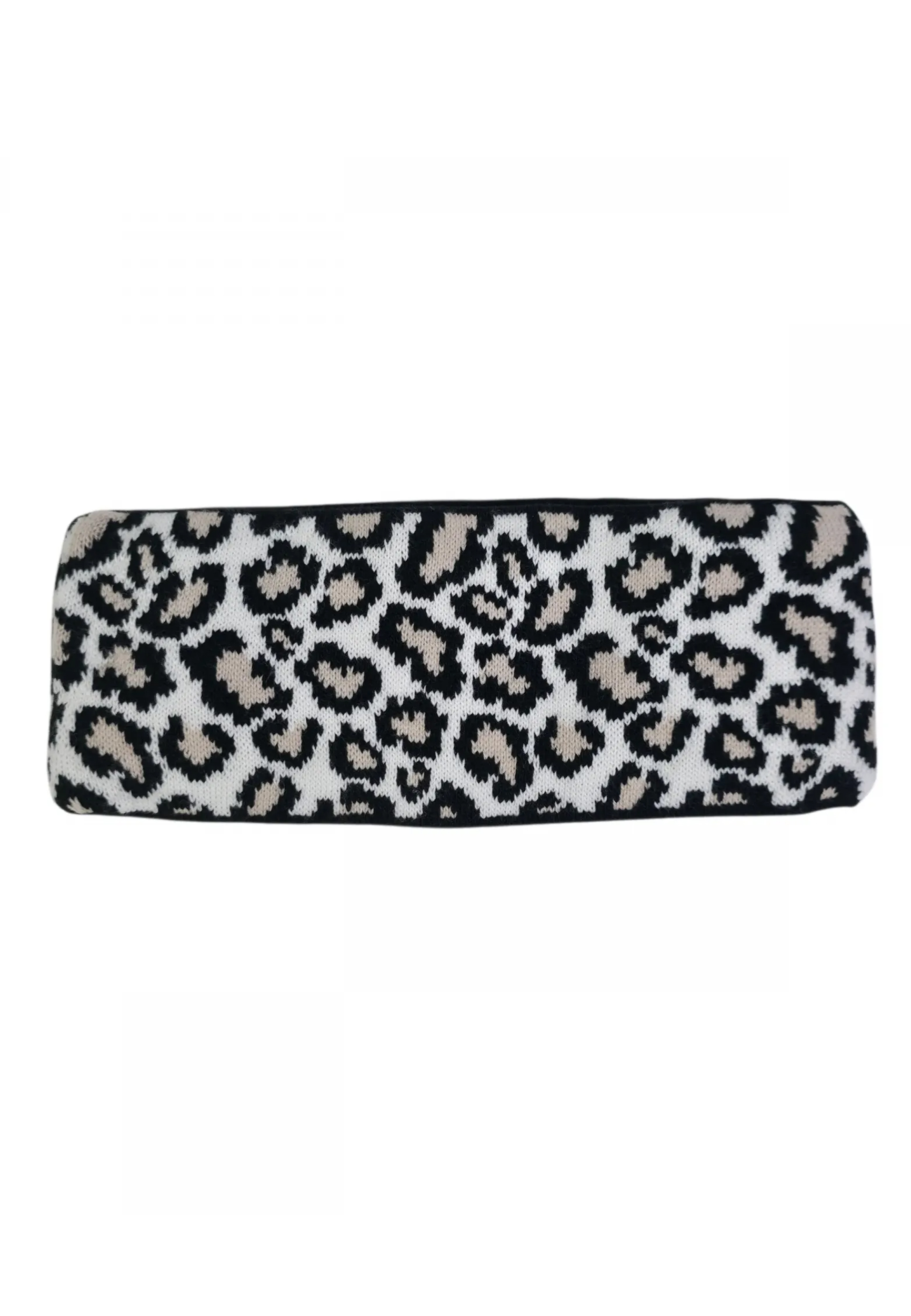Leop-Print Stirnband aus Strick Modisch Warm Leop-Print Stirnband aus Strick Modisch Warm