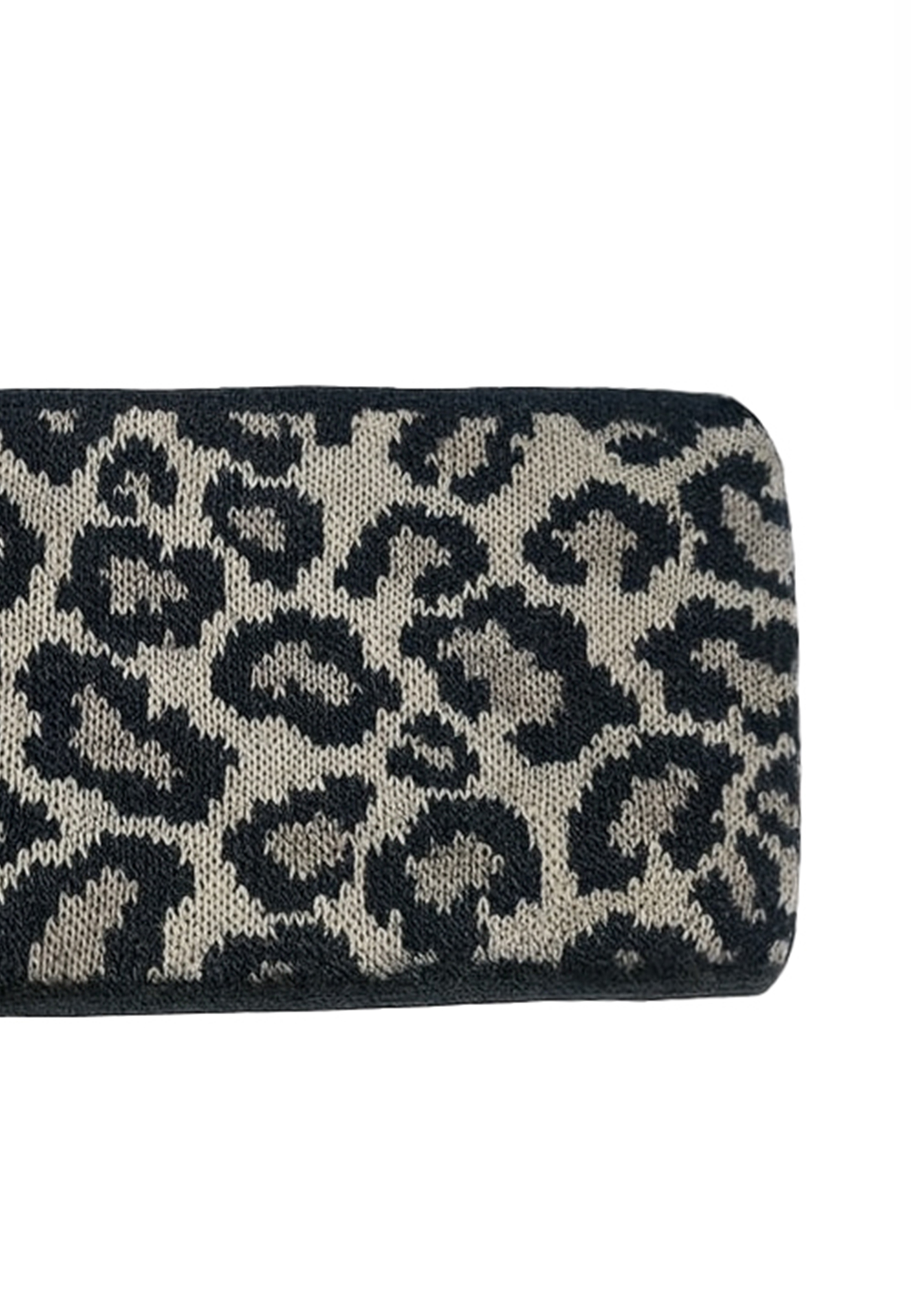 Leop-Print Stirnband aus Strick Modisch Warm Leop-Print Stirnband aus Strick Modisch Warm