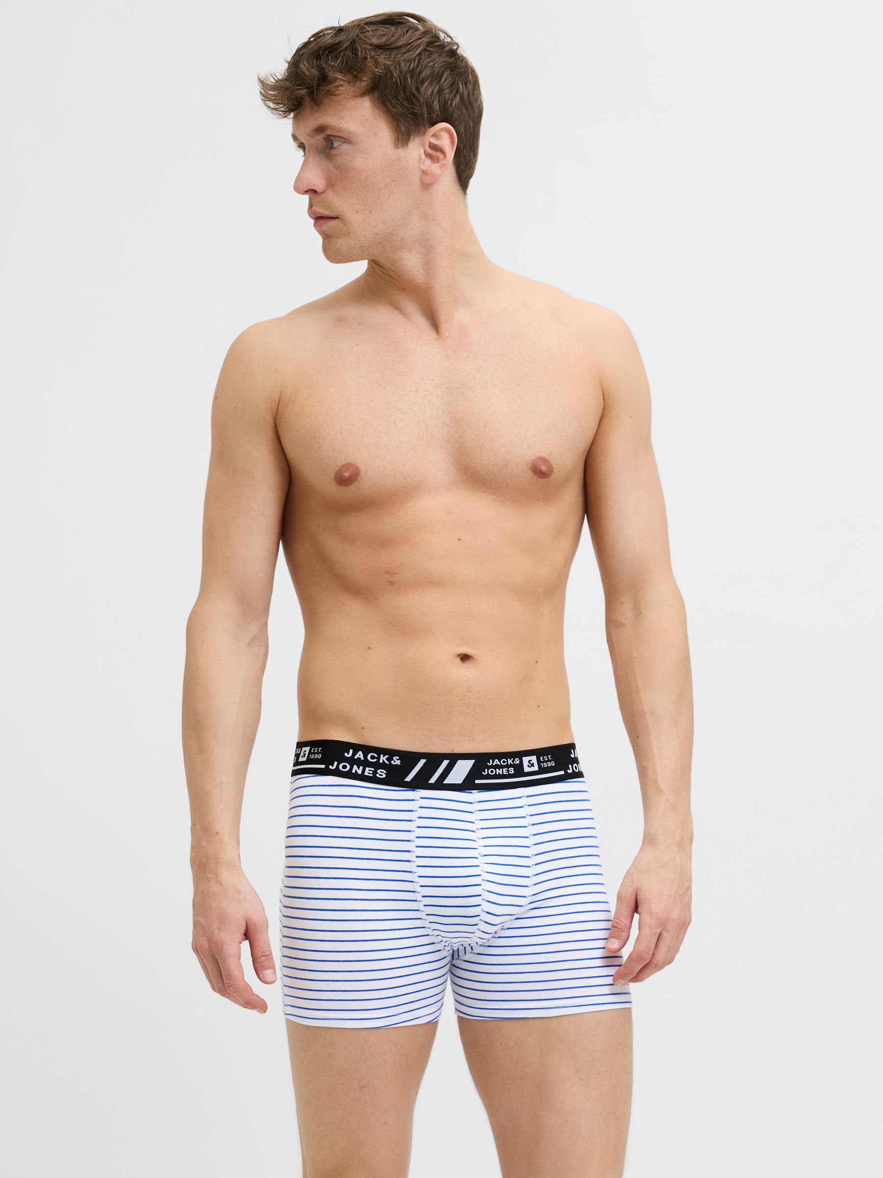 12277826_4763782_4.jpg Trunks mit floralem Muster und Streifen Print Mix 12er Pack