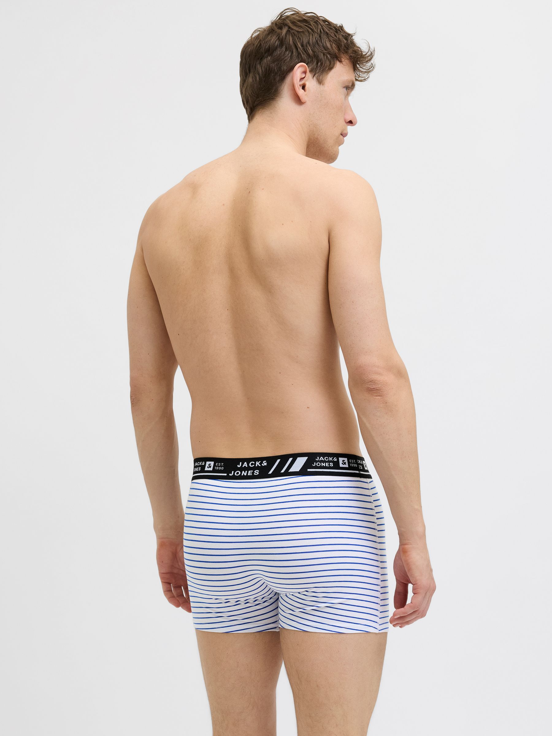 12277826_4763782_7.jpg Trunks mit floralem Muster und Streifen Print Mix 12er Pack