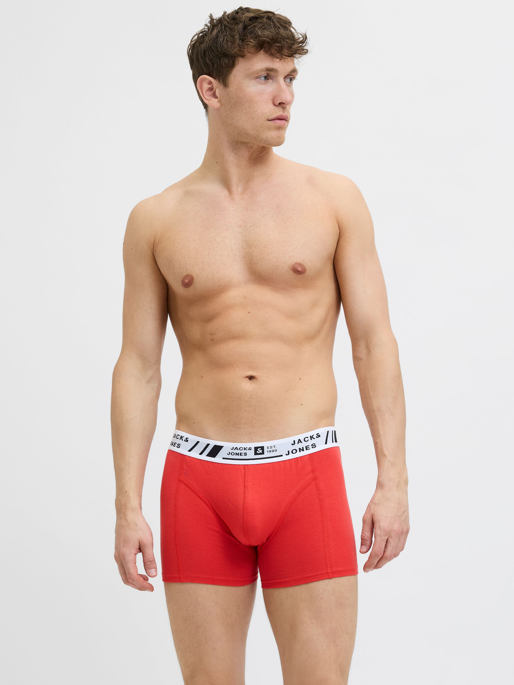12277826_4763782_8.jpg Trunks mit floralem Muster und Streifen Print Mix 12er Pack