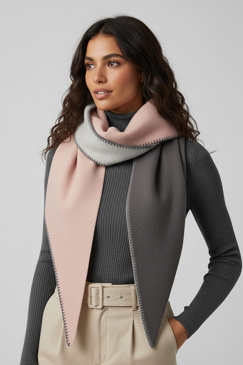 Schal Colorblock Modern Warm Mehrfarbig Schal Colorblock Modern Warm Mehrfarbig
