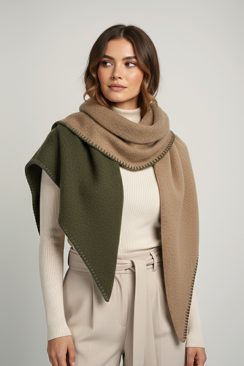 Schal Colorblock Modern Warm Mehrfarbig Schal Colorblock Modern Warm Mehrfarbig