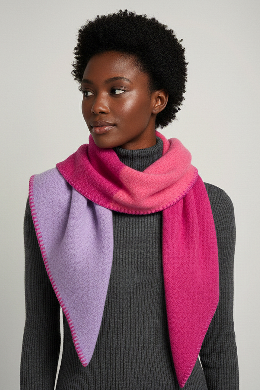 Schal Colorblock Modern Warm Mehrfarbig Schal Colorblock Modern Warm Mehrfarbig