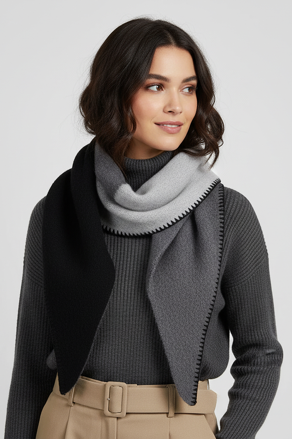 Schal Colorblock Modern Warm Mehrfarbig Schal Colorblock Modern Warm Mehrfarbig