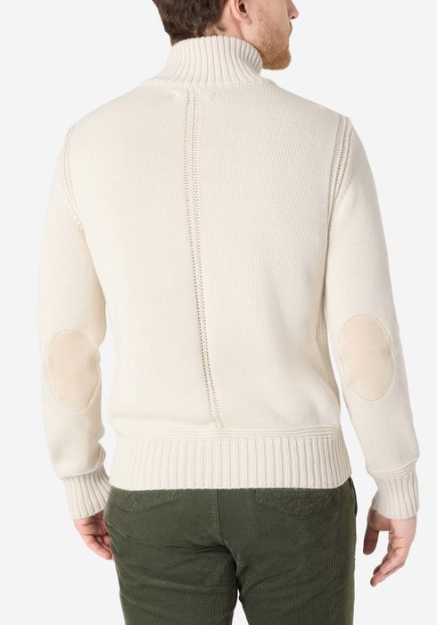 Timezone Timezone Rollkragen-Pullover mit Reißverschluss – Beige, Bild 4