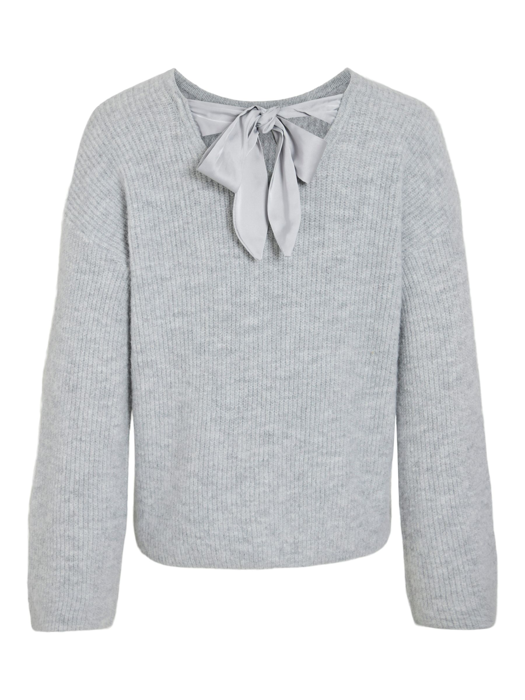 14111844_4897438_2.jpg Pullover mit Schleifen-Detail und geripptem Design