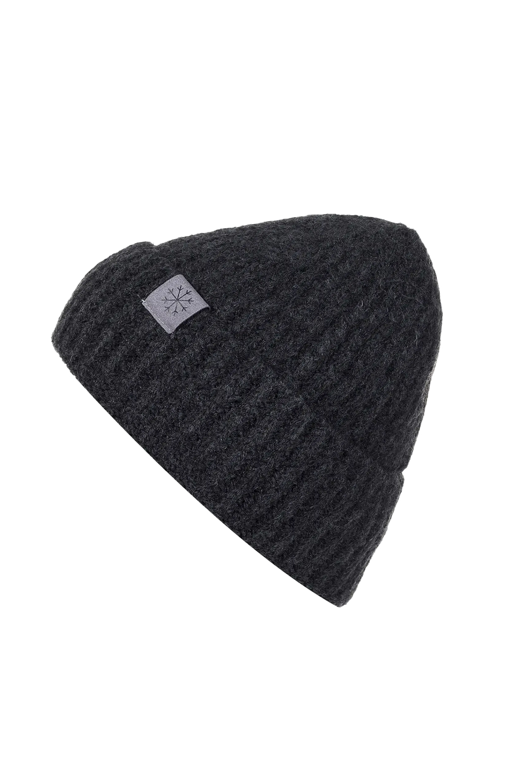 Strickmütze Warm Flauschig mit dezenter Schneeflocke Strickmütze Warm Flauschig mit dezenter Schneeflocke
