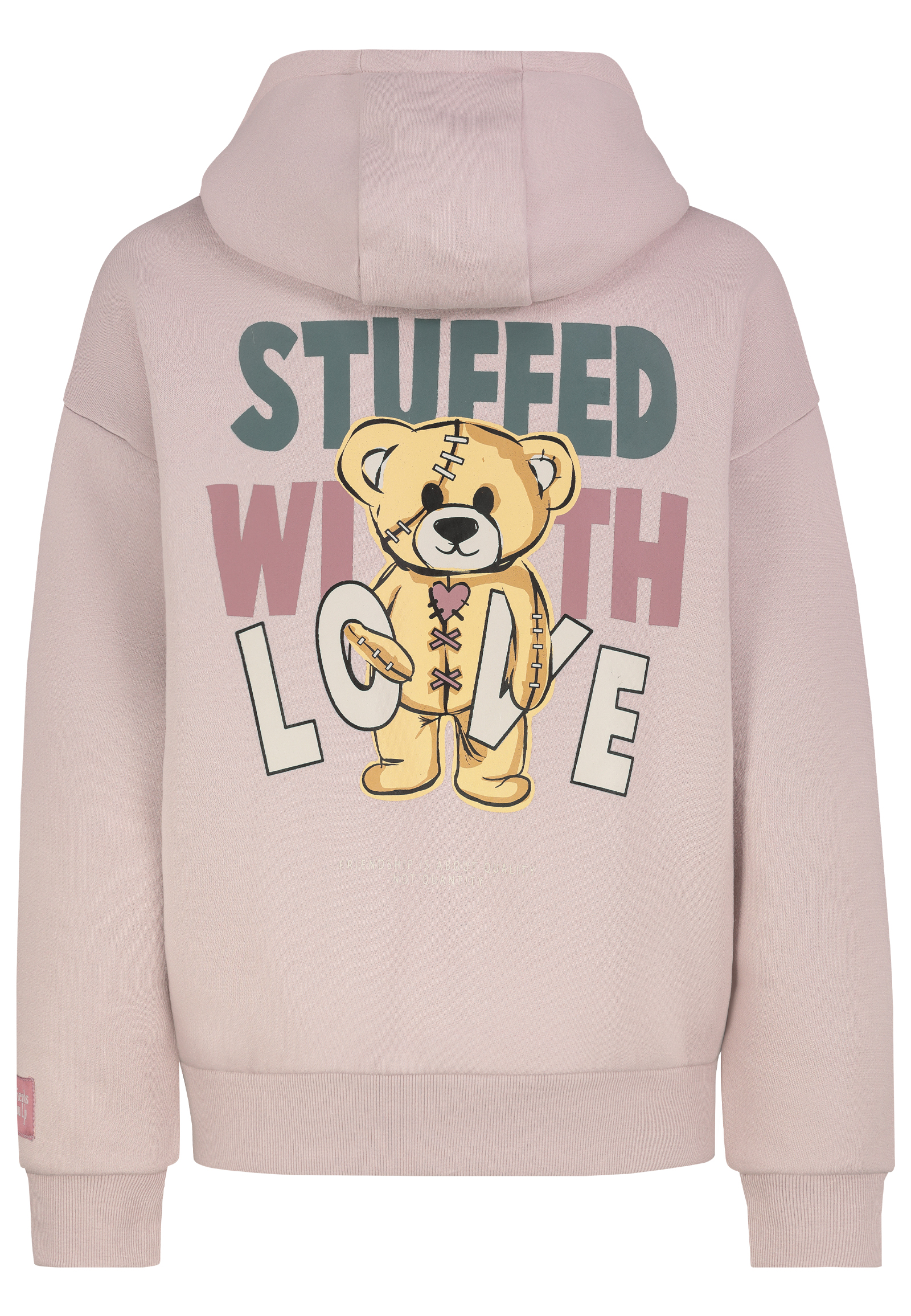 D10600BI02420T_13300_H.jpg Lässiger Hoodie mit Motiv-Print und humorvollem Slogan