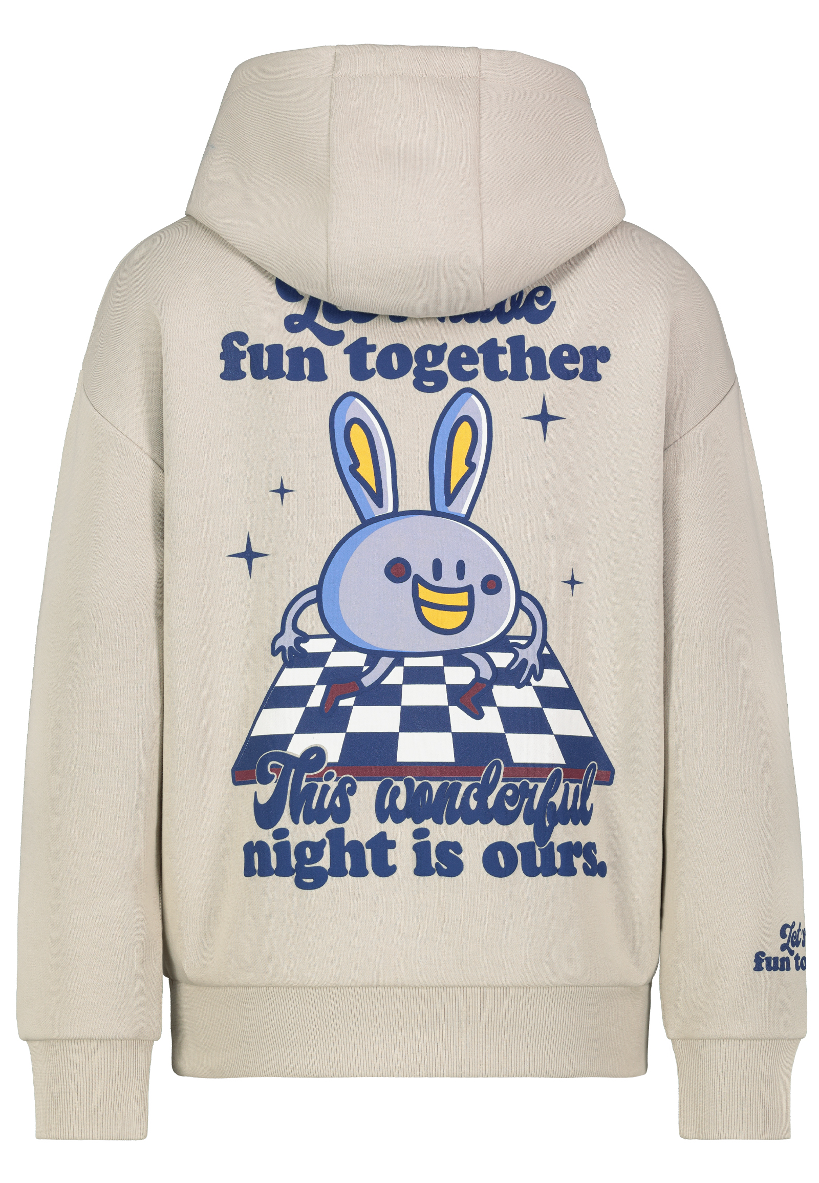 D10600T02420I_20200_H.jpg Trendiger Hoodie mit Blumenmotiv und lustigem Grafikdesign