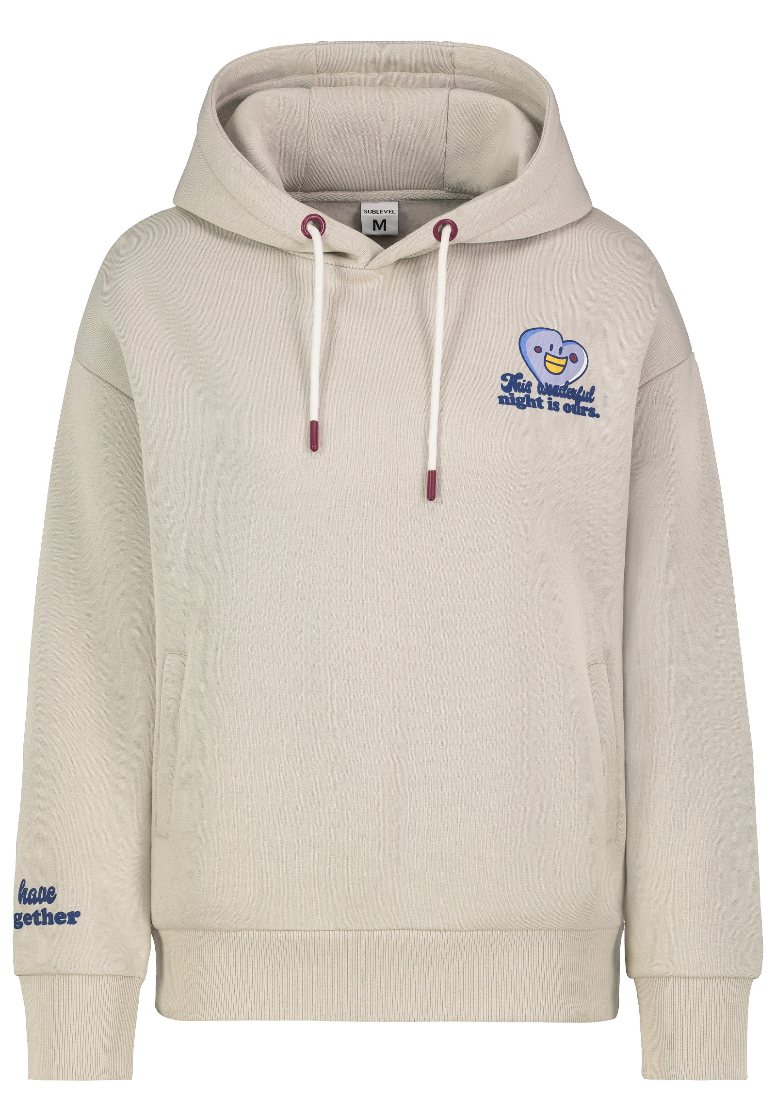 D10600T02420I_20200_V.jpg Trendiger Hoodie mit Blumenmotiv und lustigem Grafikdesign