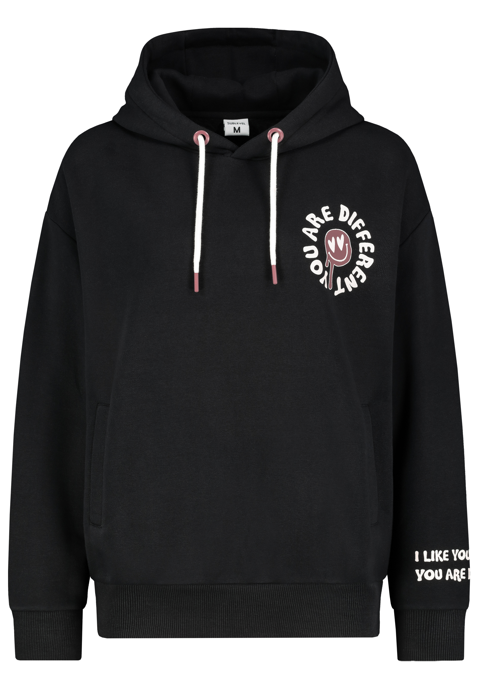 D10600T02420J_23444_V.jpg Trendiger Hoodie mit Blumenmotiv und lustigem Grafikdesign