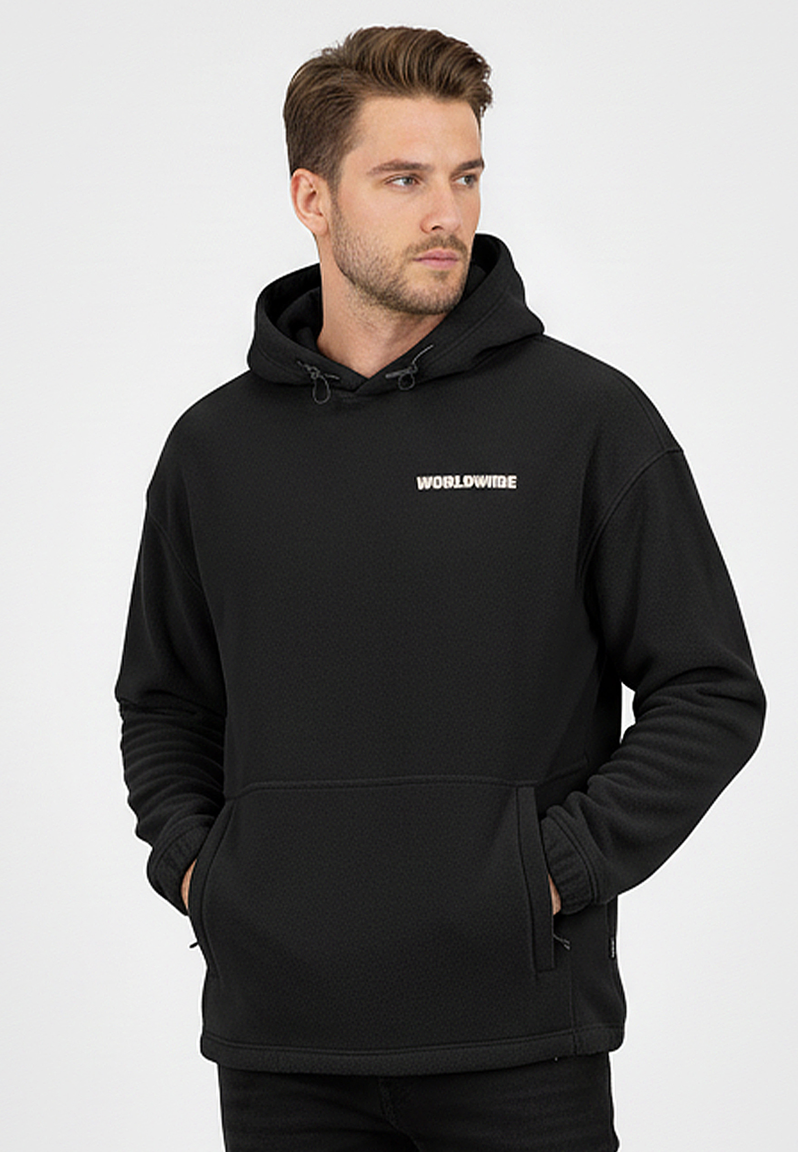 Sweat Hoodie mit Print Kapuze Gummizug Sweat Hoodie mit Print Kapuze Gummizug