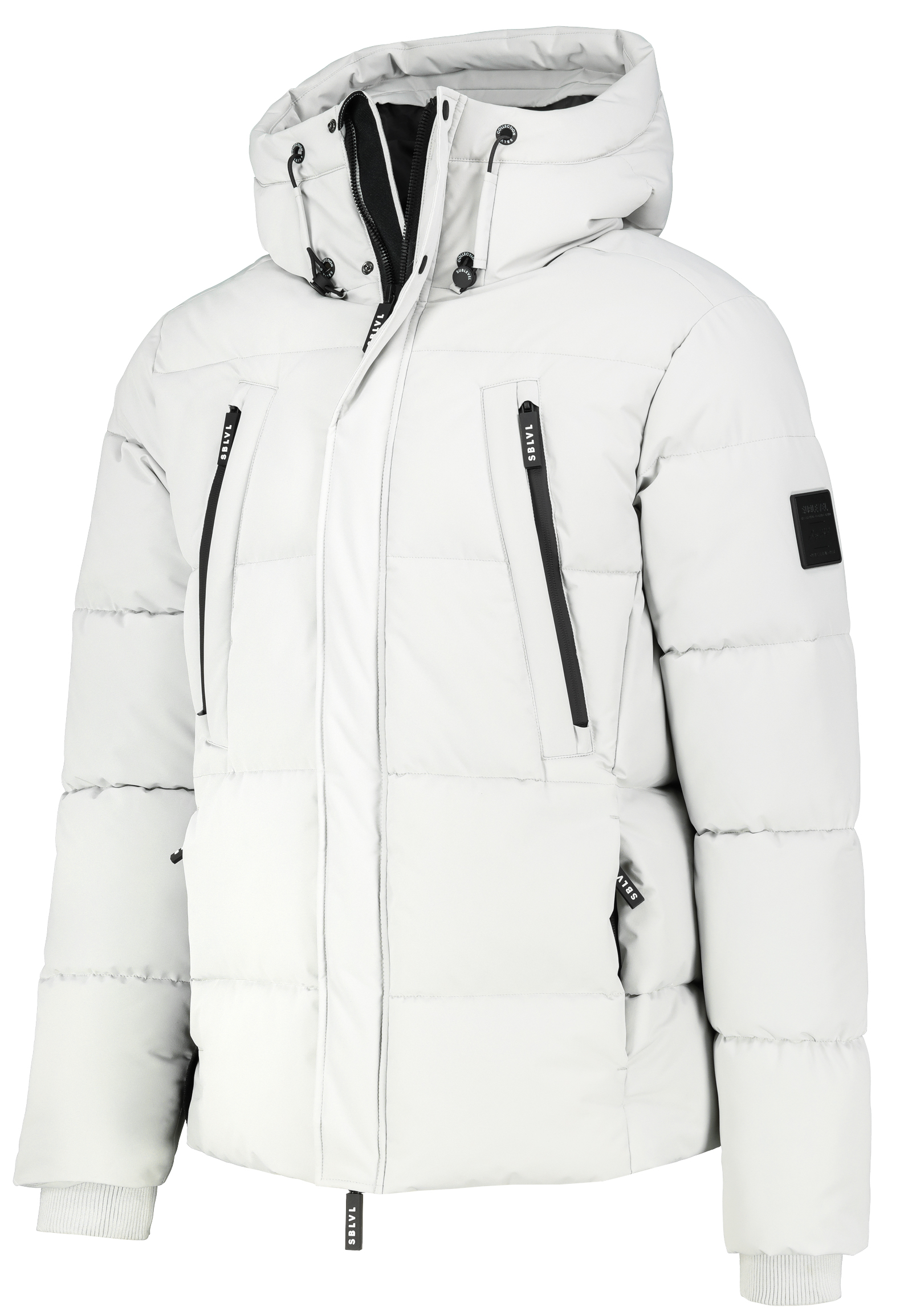Winterjacke warme Steppoptik mit Kapuze Winterjacke warme Steppoptik mit Kapuze