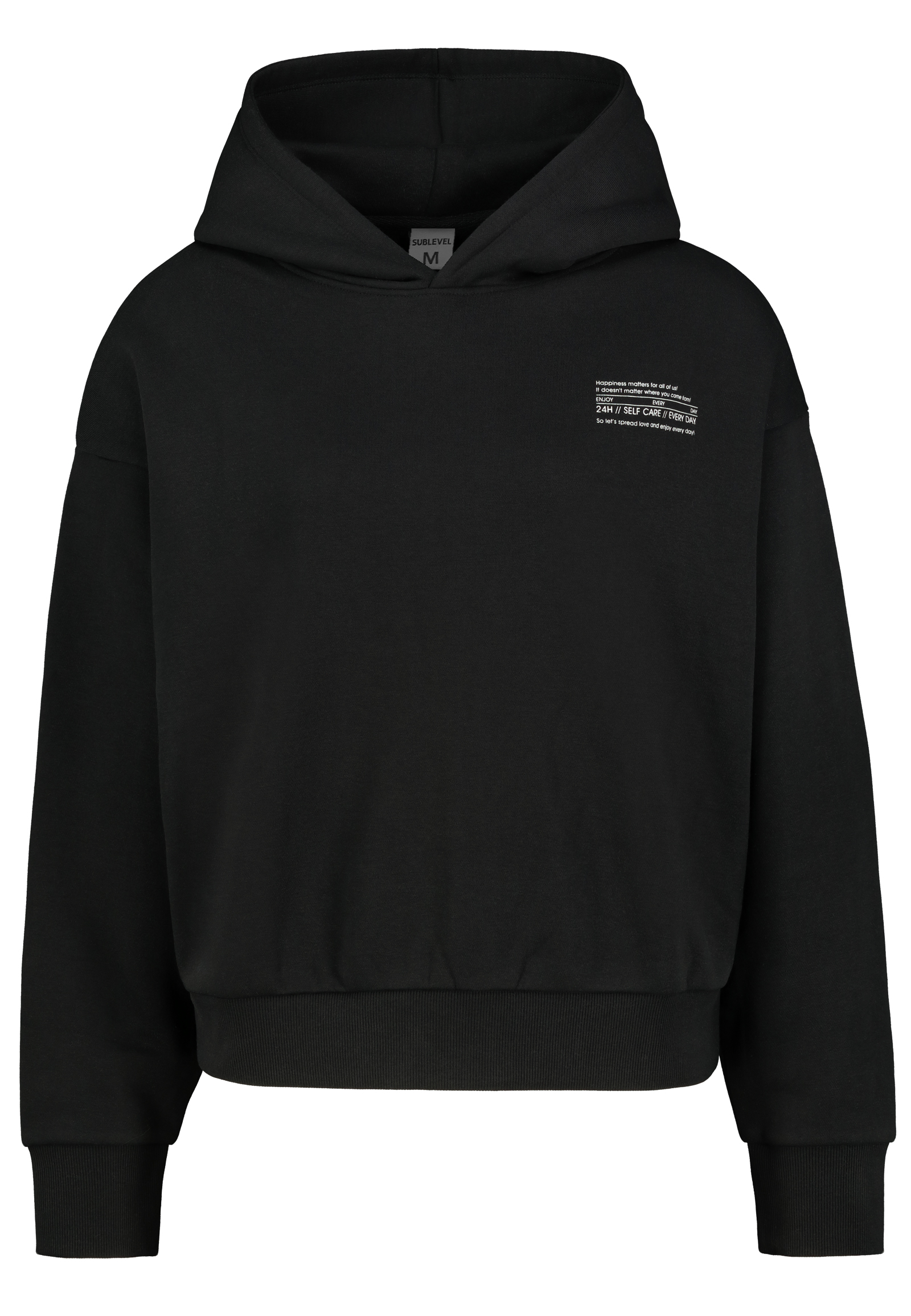 D10600BI02450D6_24000_V.jpg Hoodie mit Statementprint Kapuze