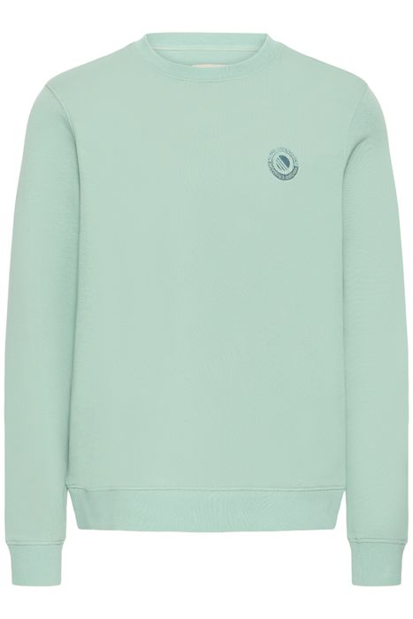 Blend BLEND Langärmliges Sweatshirt Rundhalsausschnitt Unifarben – Grün, Bild 3
