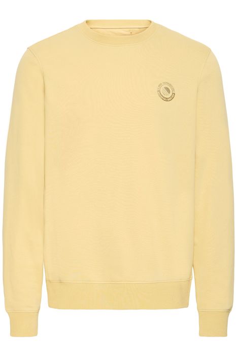Blend BLEND Langärmliges Sweatshirt Rundhalsausschnitt Unifarben – Gelb, Bild 3