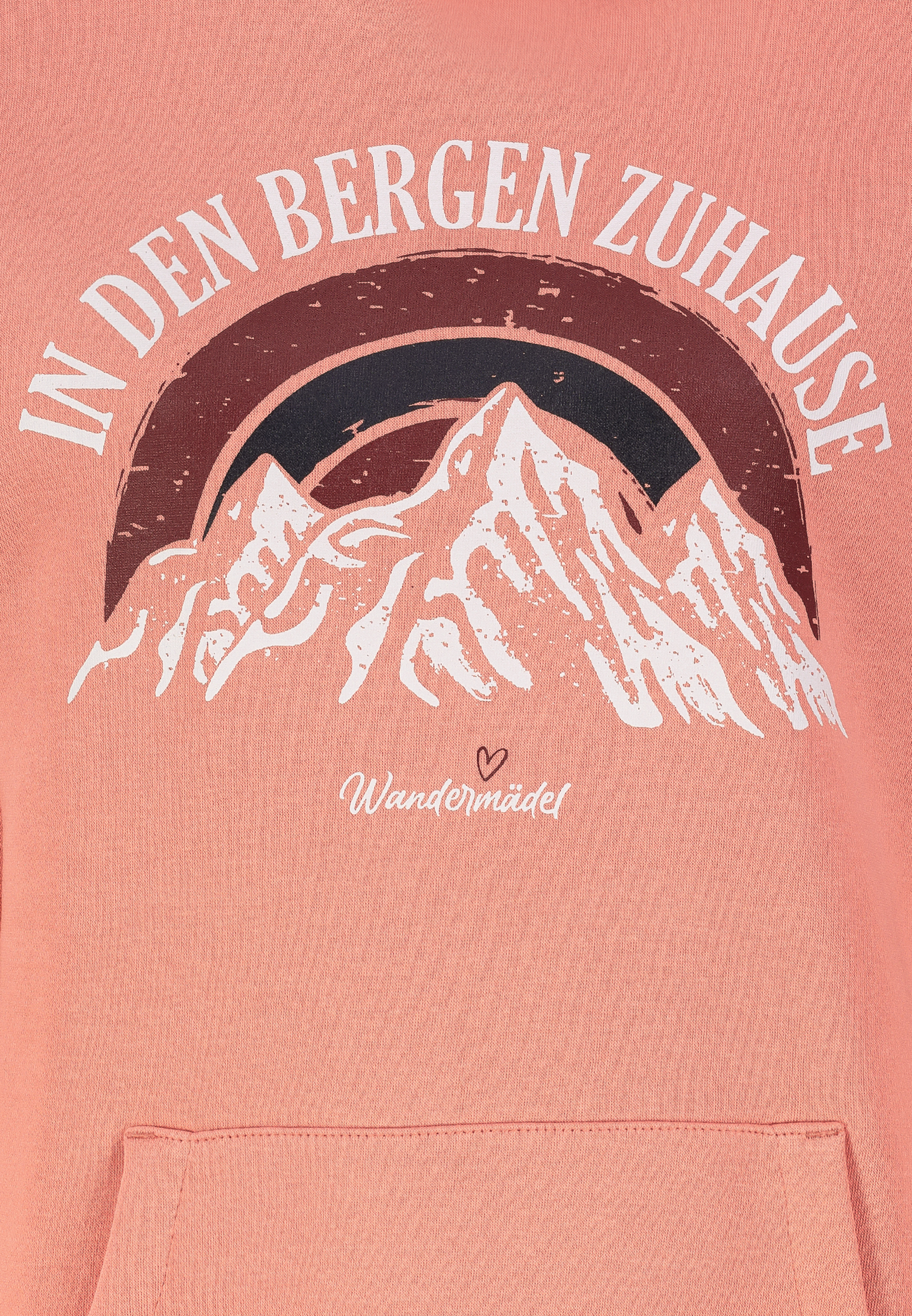 D10600BA02734B2_13700_D1.jpg Hoodie Bergmotiv Aufdruck Kapuze Tunnelzug Spruch Bequem