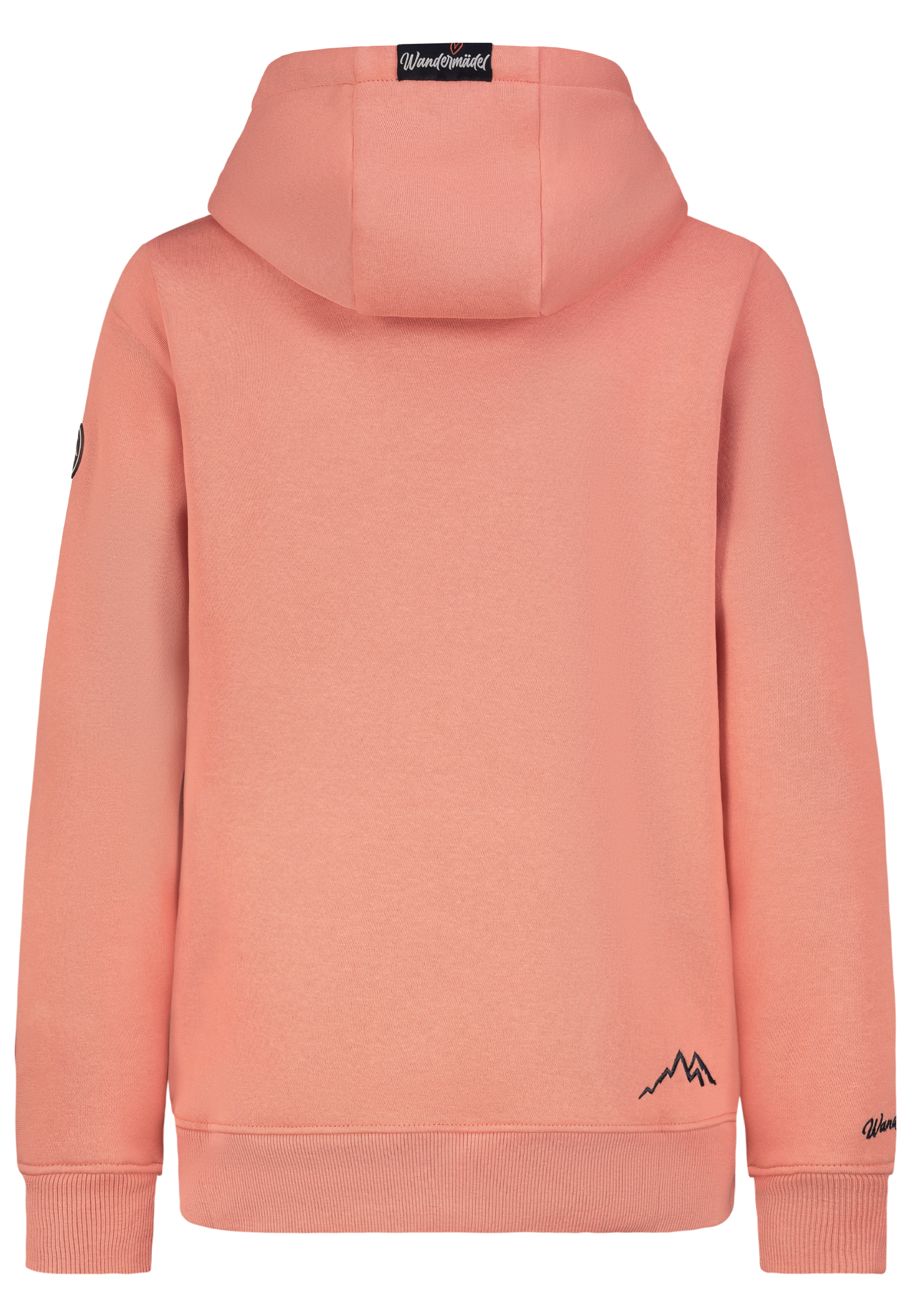 D10600BA02734B2_13700_H.jpg Hoodie Bergmotiv Aufdruck Kapuze Tunnelzug Spruch Bequem