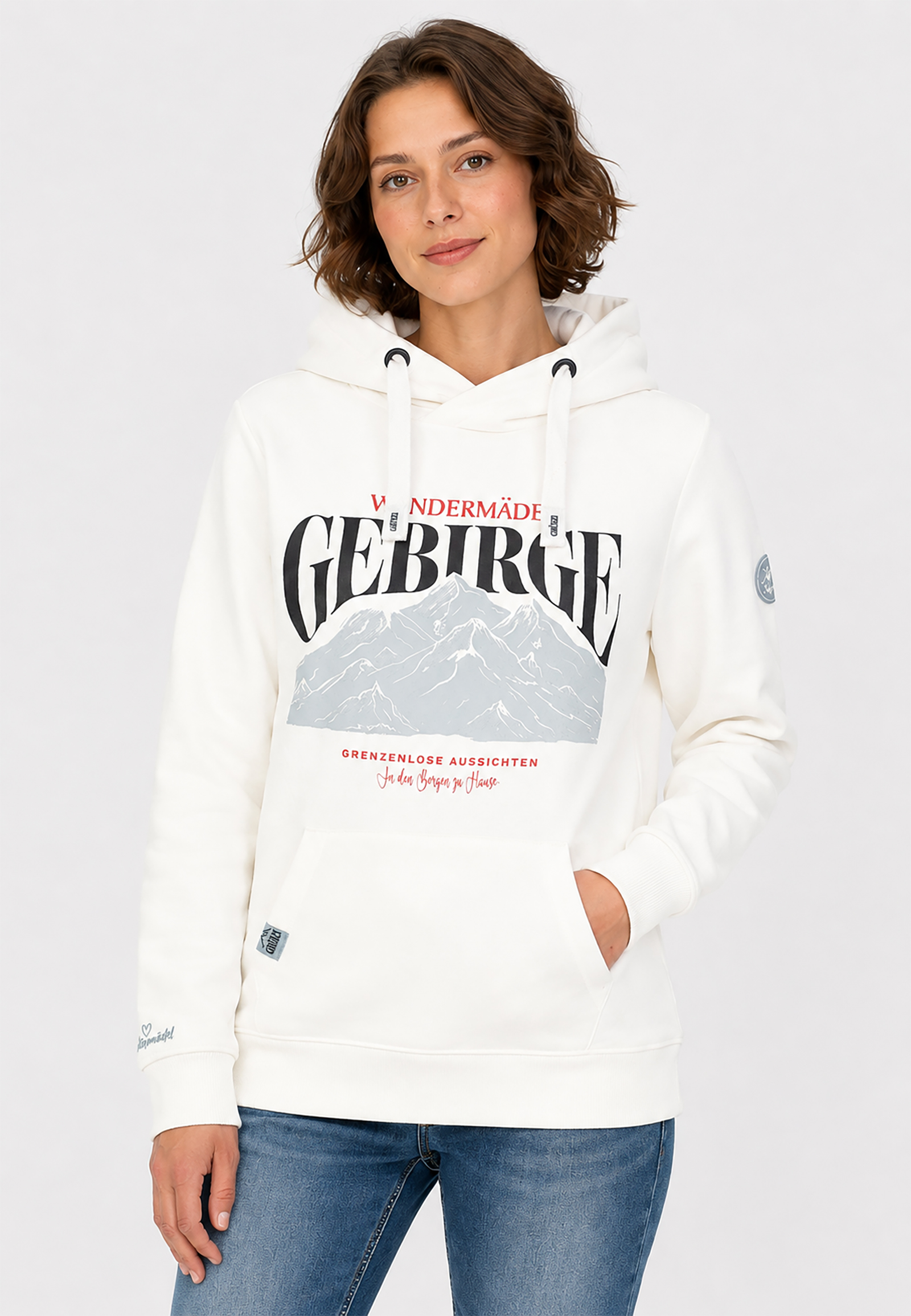 Hoodie Bergmotiv Aufdruck Kapuze Tunnelzug Spruch Bequem Hoodie Bergmotiv Aufdruck Kapuze Tunnelzug Spruch Bequem