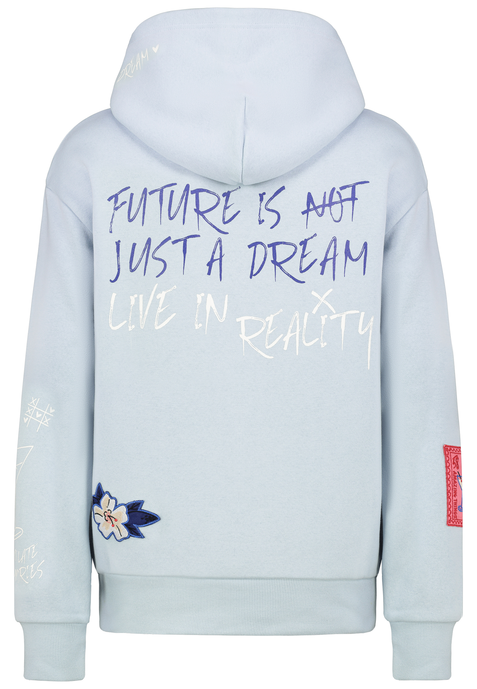 Kapuzenpullover Modische Stickerei Hoodie Rippbündchen Kapuzenpullover Modische Stickerei Hoodie Rippbündchen