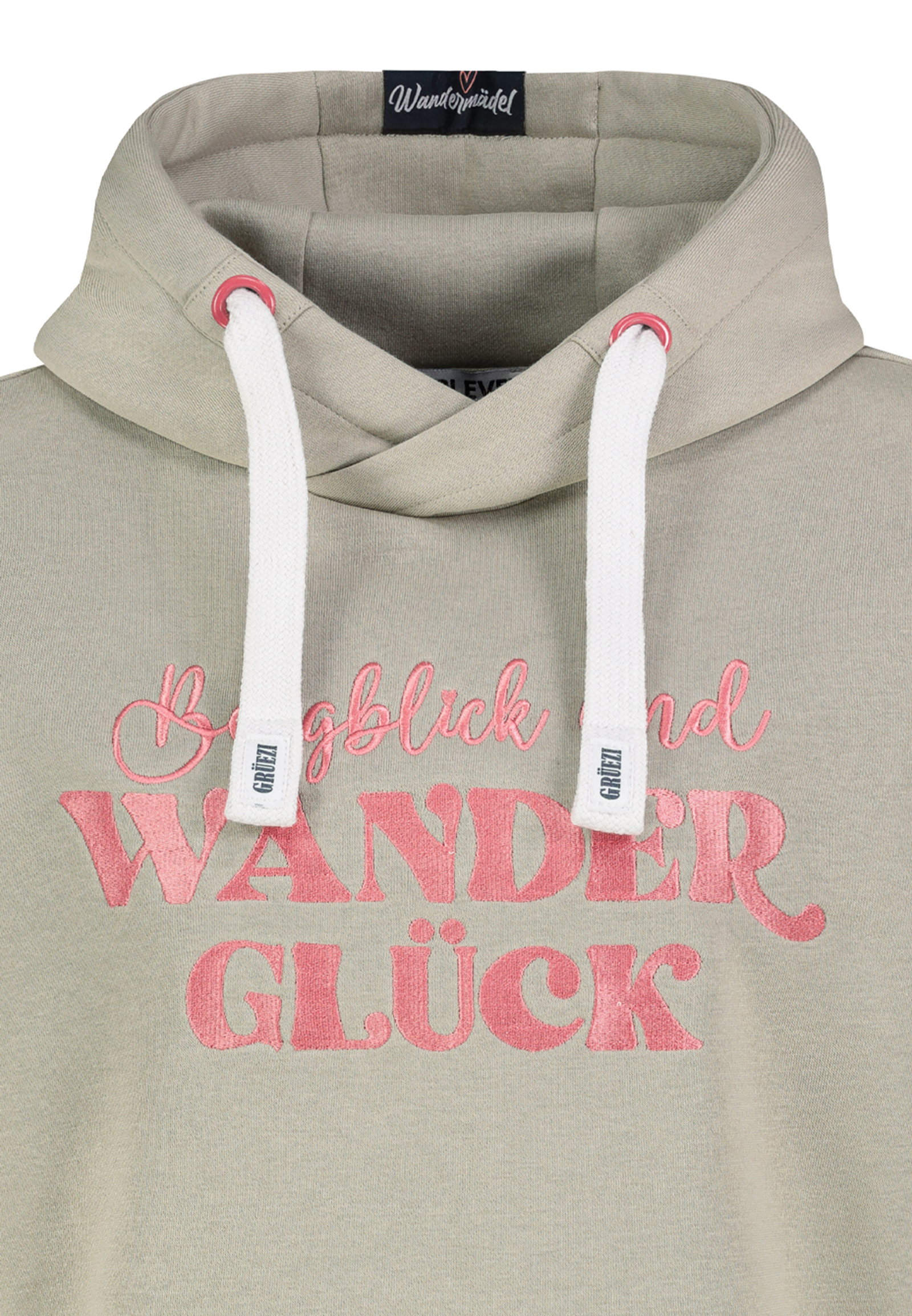 Sweat Hoodie Stickerei Schriftzug Kordelzug Kapuze Sweat Hoodie Stickerei Schriftzug Kordelzug Kapuze