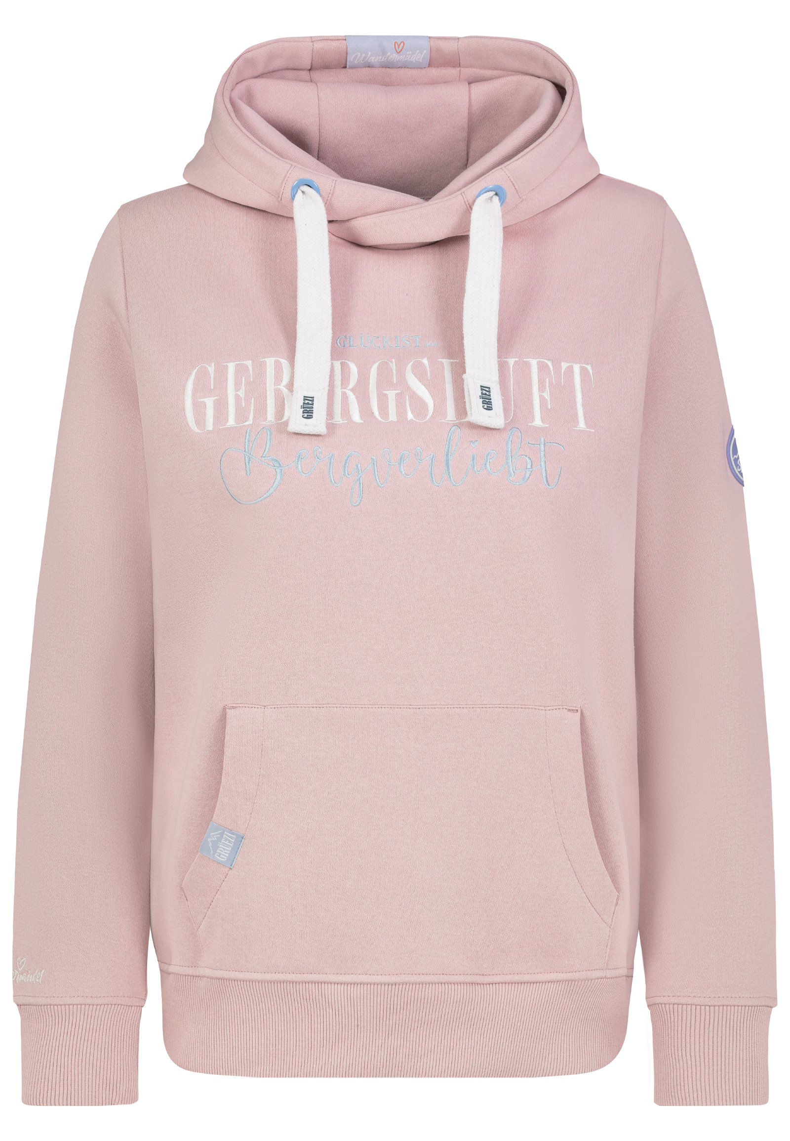 Sweat Hoodie Stickerei Schriftzug Kordelzug Kapuze Sweat Hoodie Stickerei Schriftzug Kordelzug Kapuze