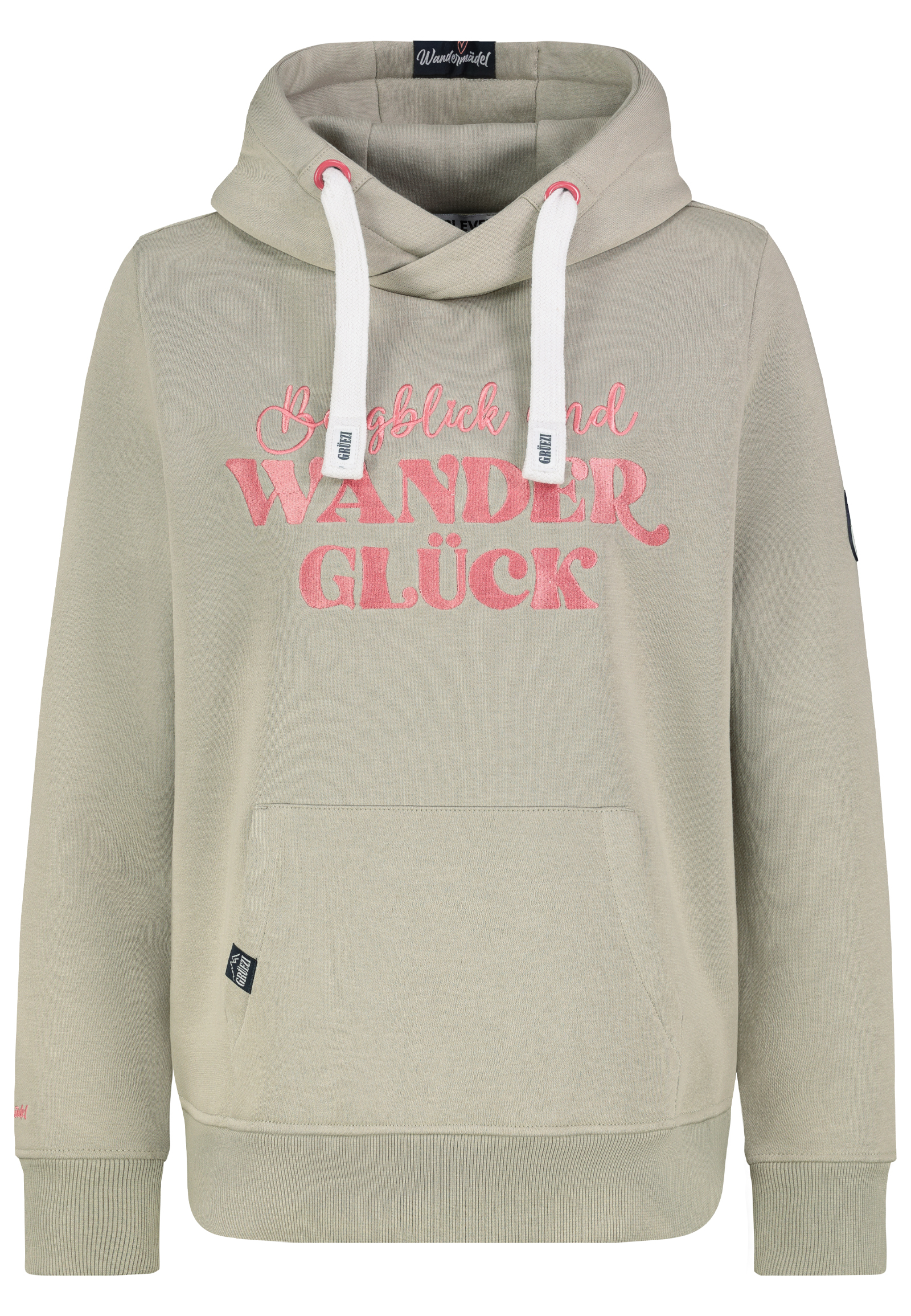 Sweat Hoodie Stickerei Schriftzug Kordelzug Kapuze Sweat Hoodie Stickerei Schriftzug Kordelzug Kapuze