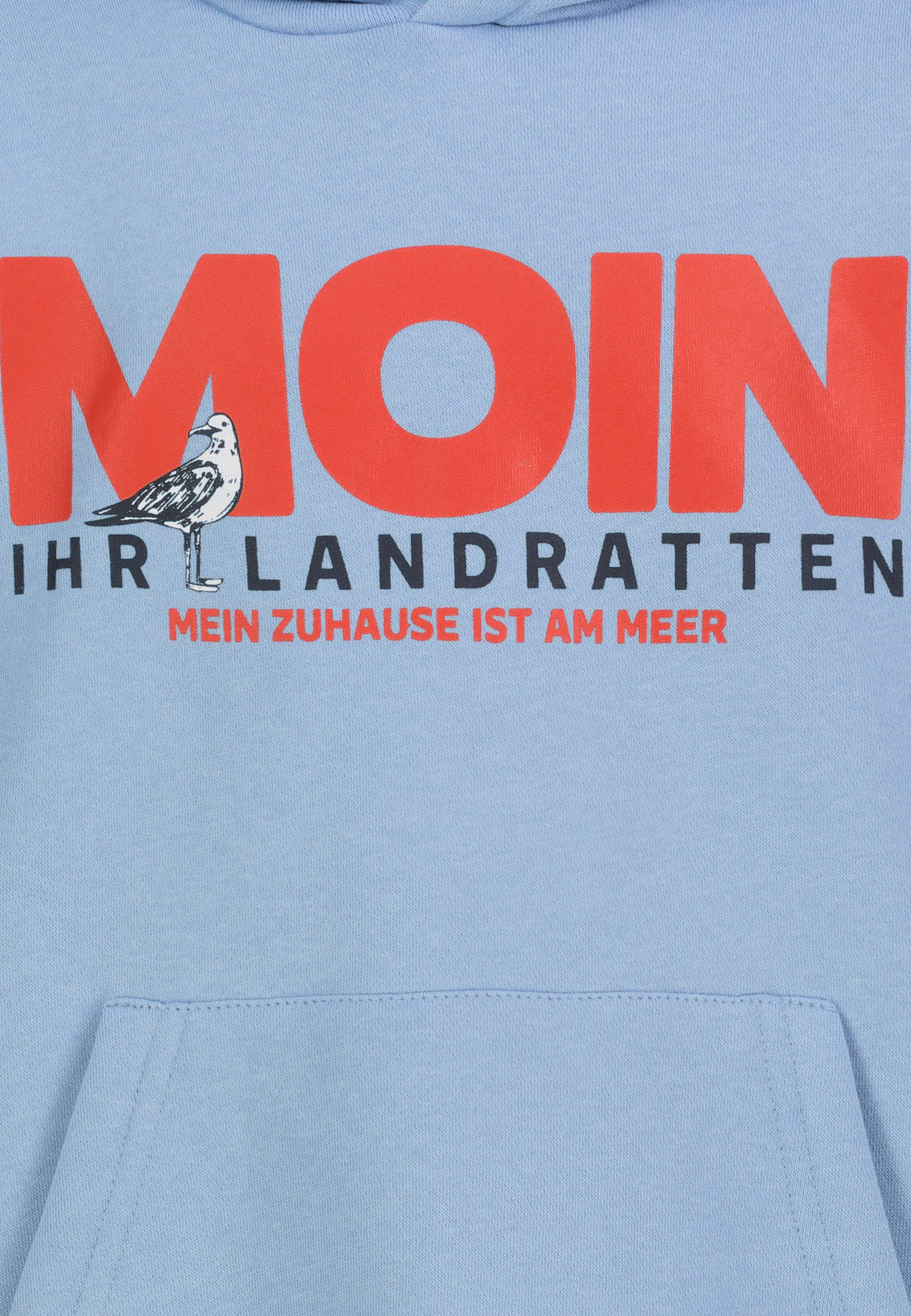 K10600BI02870C_19200_D1.jpg Hoodie Bedruckt Kängurutasche Kapuze Ärmeldetail