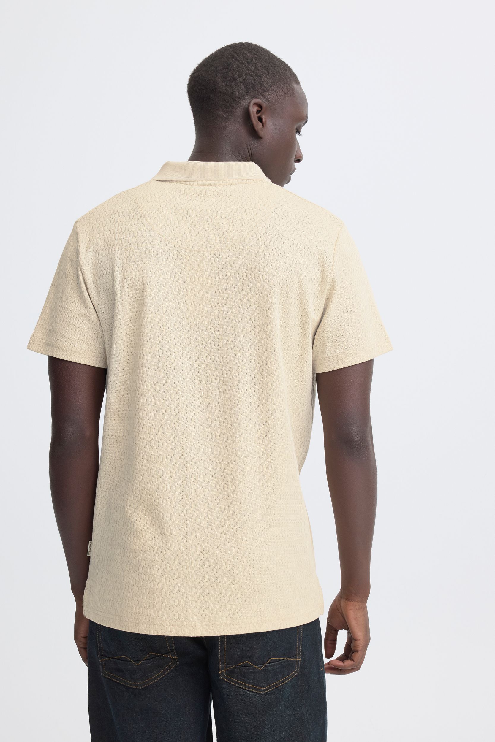 20720420-141107_141107_7.jpg Stilvolles Kurzarmshirt V-Ausschnitt Polokragen Casual
