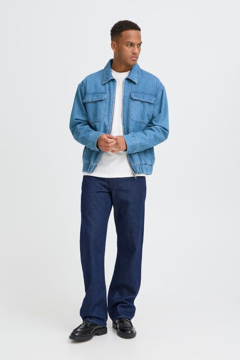 Blend BLEND Denimjacke Komfortpassform Streetstyle Cleanlook Modern – Hellblau, Bild 3