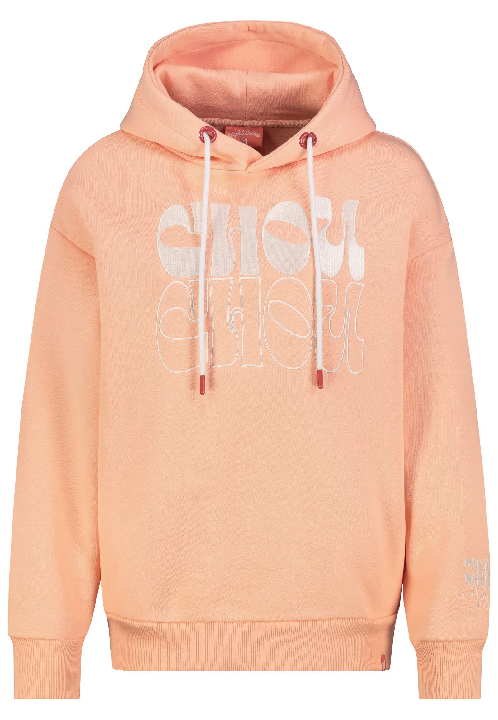 Gemütliches Kapuzensweatshirt mit Kordelzug und Stickerei Gemütliches Kapuzensweatshirt mit Kordelzug und Stickerei