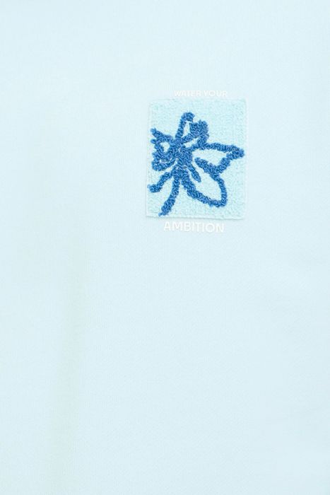 Blend BLEND Langarmshirt mit Muster und Rundhalsausschnitt – Blau, Bild 5