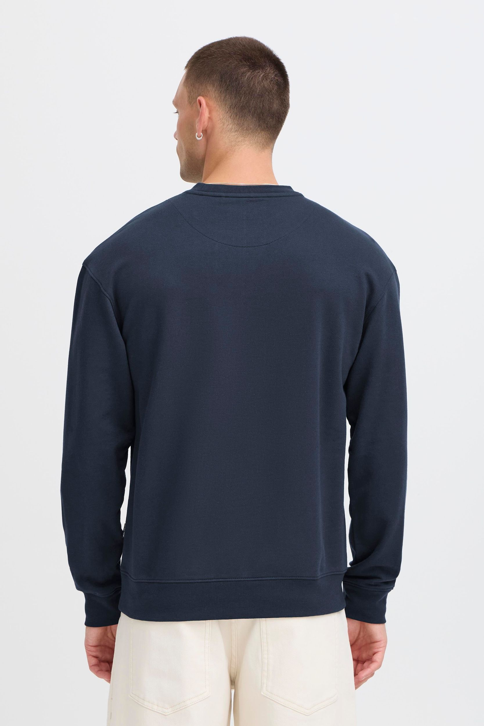 20720214-194011_194011_7.jpg Hochwertiges Basic Sweatshirt Rundhals Bündchen Atmungsaktiv