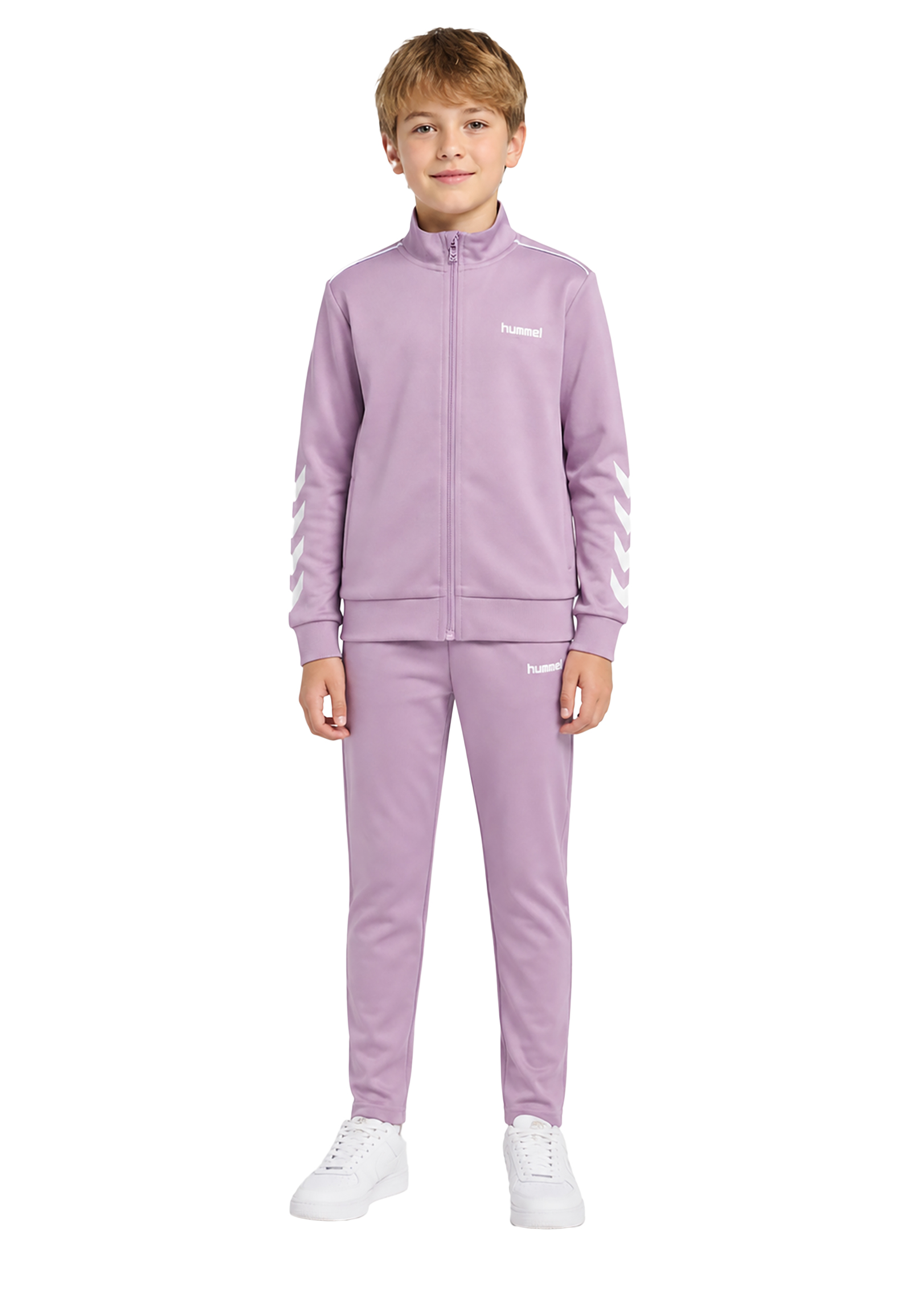 Jogginganzug Reißverschluss Stehkragen Logo Regular Fit Jogginganzug Reißverschluss Stehkragen Logo Regular Fit