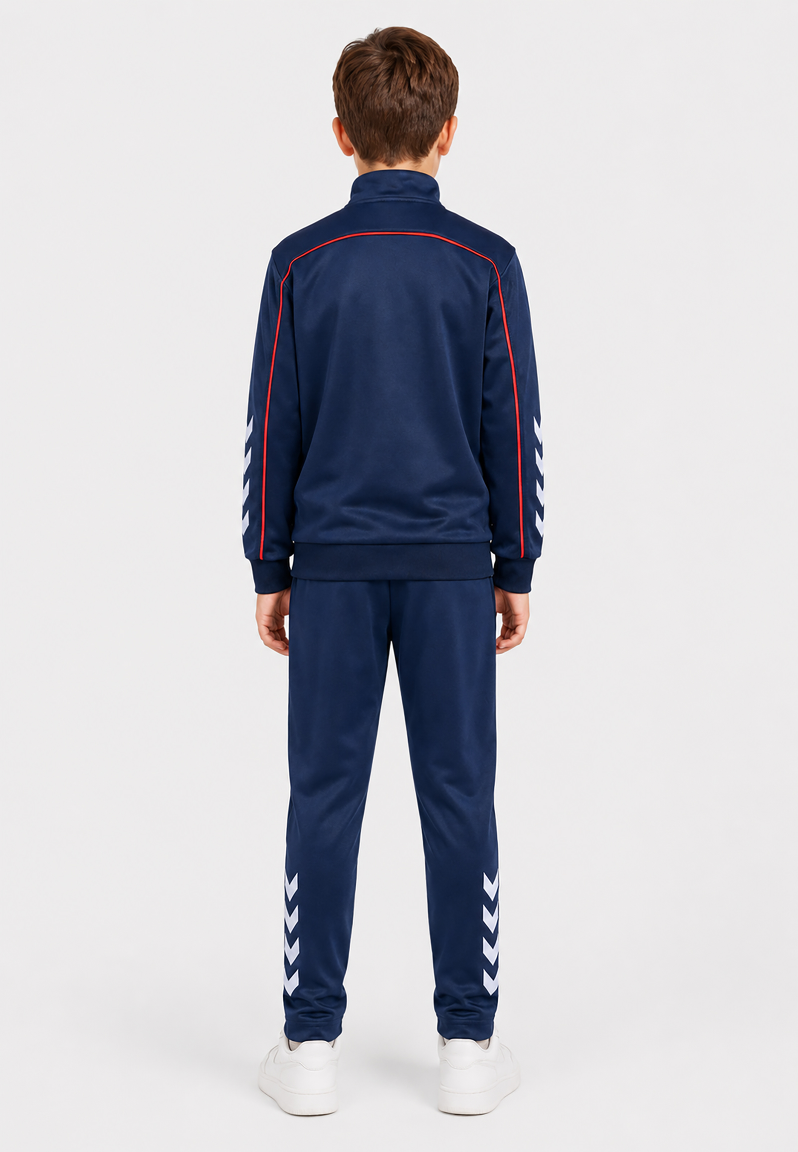 Jogginganzug Reißverschluss Stehkragen Logo Regular Fit Jogginganzug Reißverschluss Stehkragen Logo Regular Fit