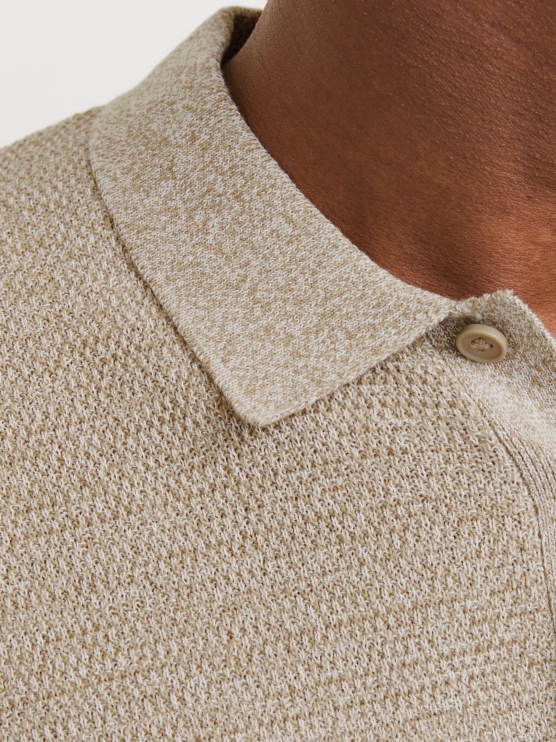 12268281_4641311_6.jpg Knit Polo-Shirt mit Knopfleiste und Kurzarm