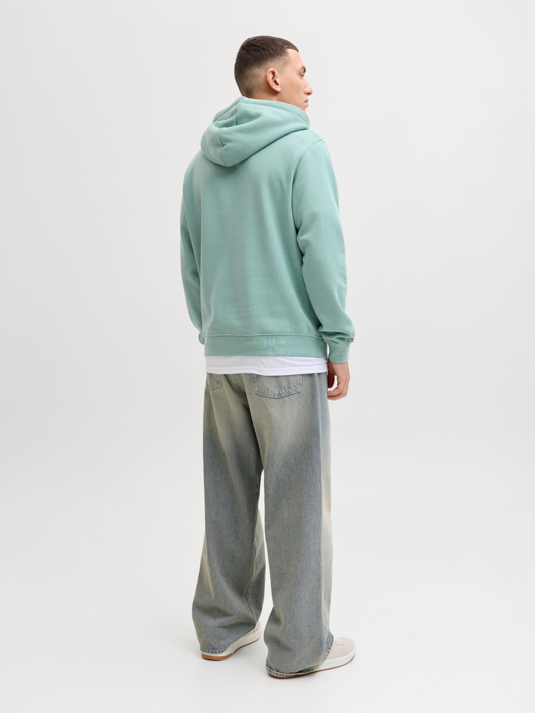 12278789_4901306_3.jpg Hoodie Eingrifftaschen Rippbündchen Kordelzug