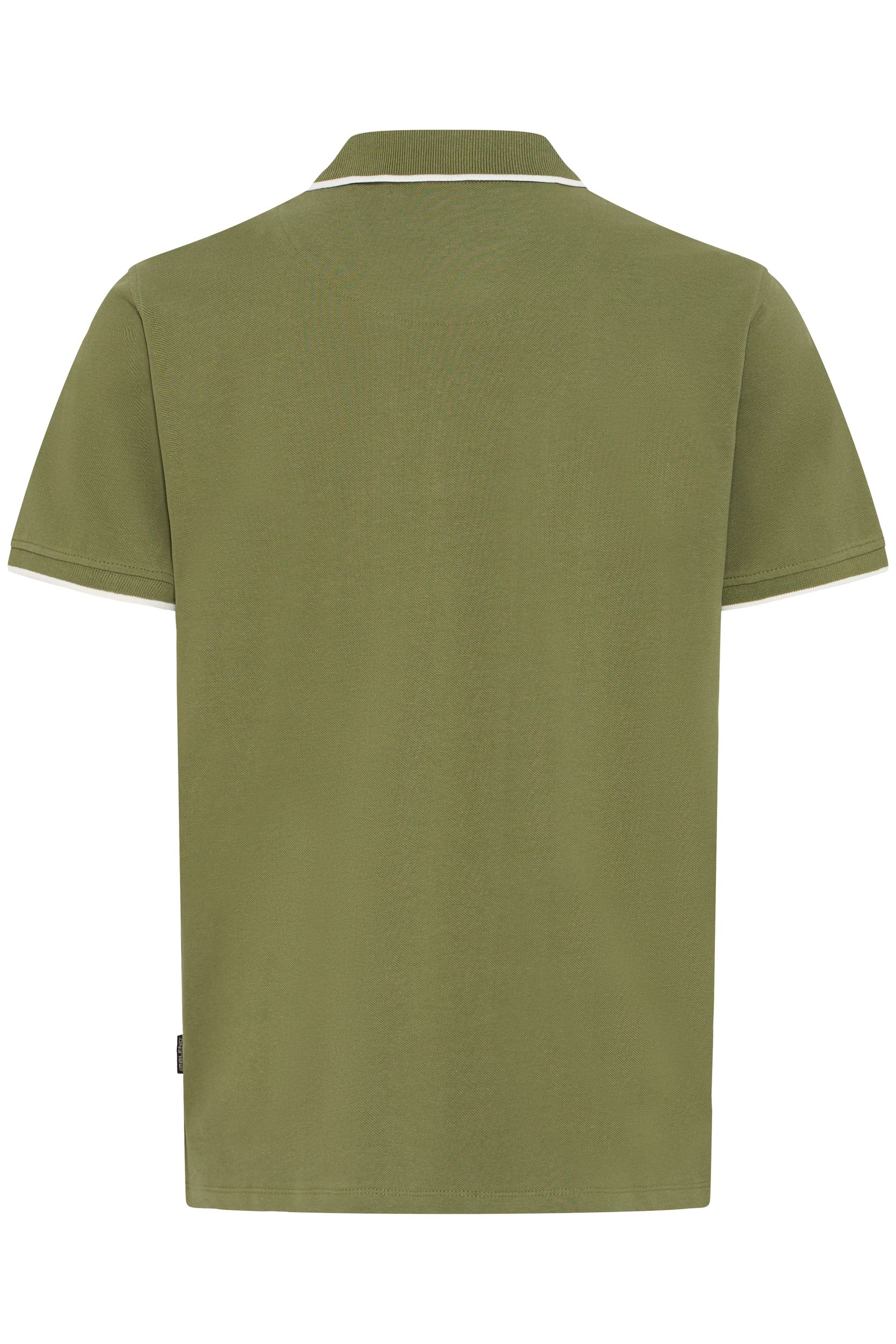 20720432-180523_180523_2.jpg Kurzarm Poloshirt Einfarbig V-Ausschnitt Polokragen